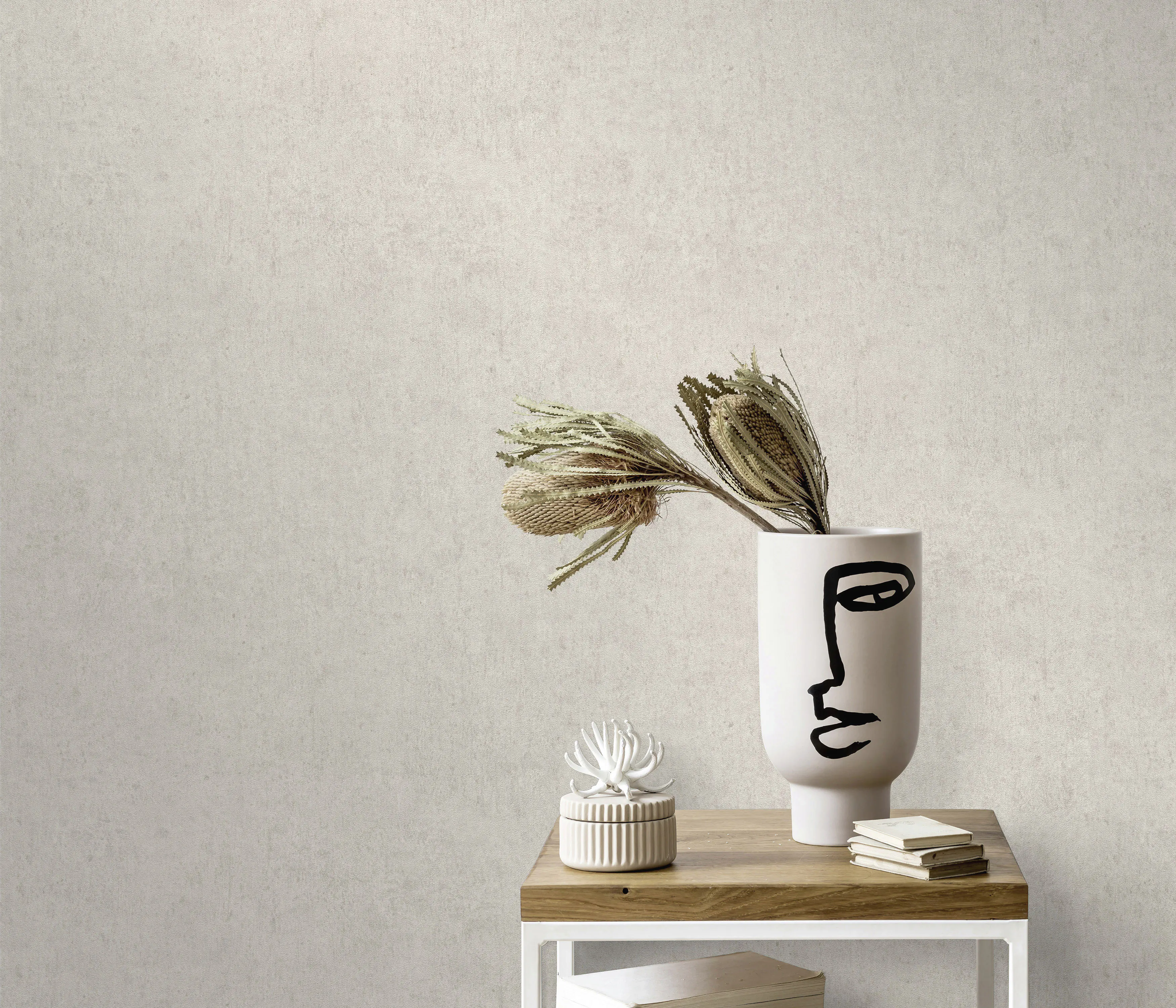 Erismann Vliestapete Uni helltaupe 10,05 x 0,53 m