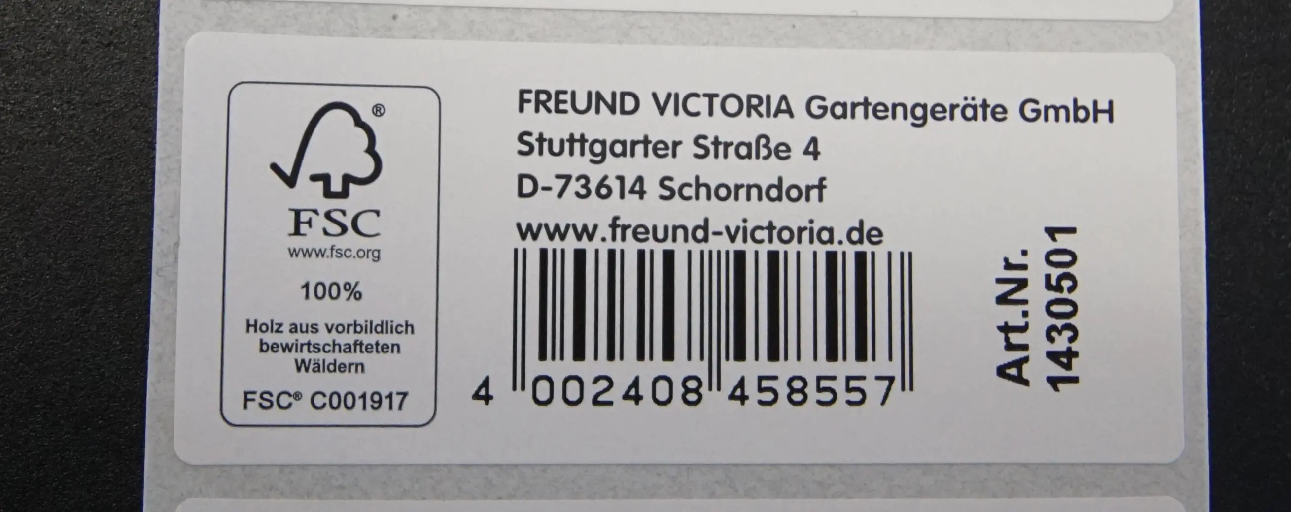 Freund Victoria Gartenhäckchen mit Stiel