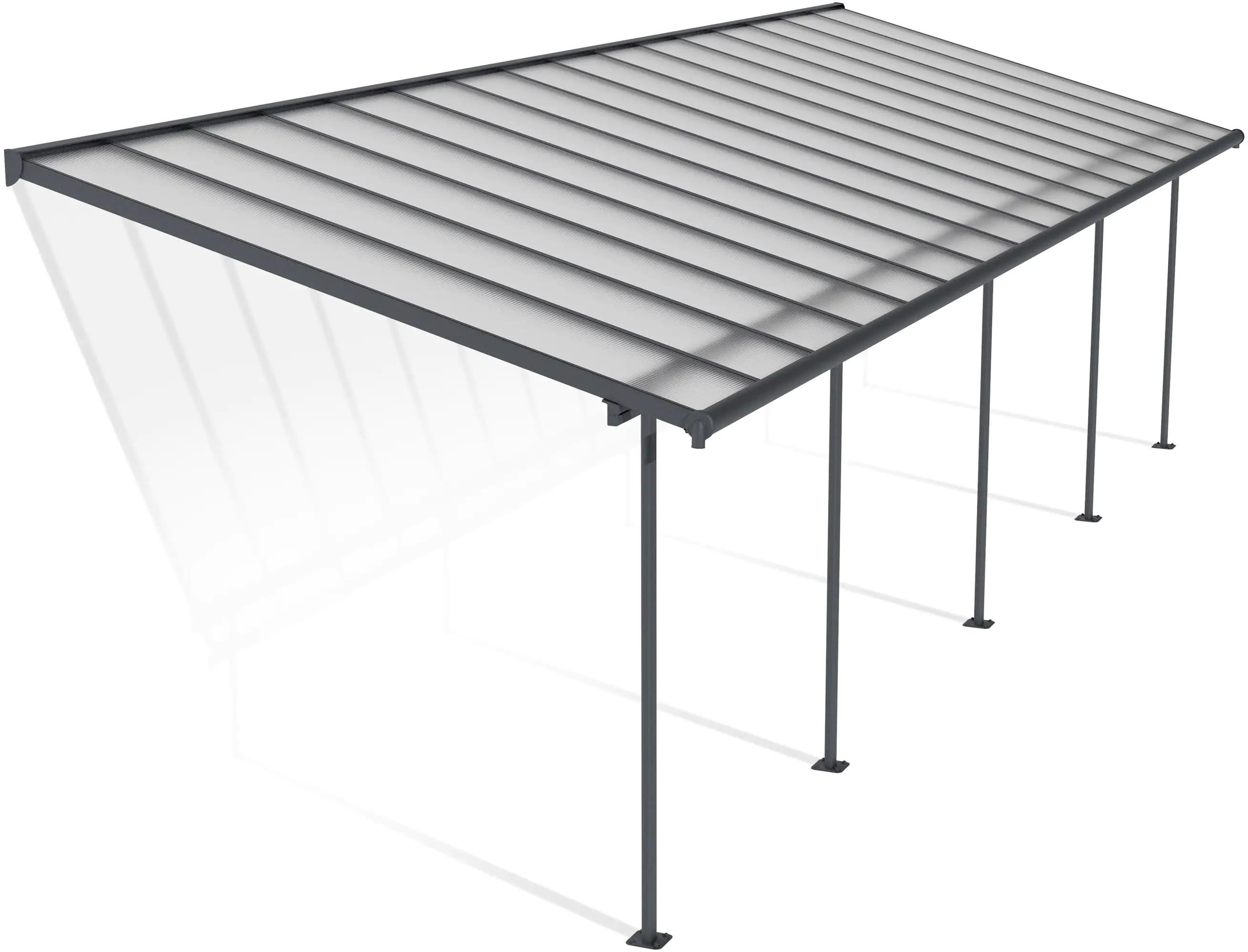 Canopia Terrassenüberdachung Sierra 971 x 295 cm anthrazit Canopia Terrassenüberdachung Sierra 971 x 295 cm anthrazit