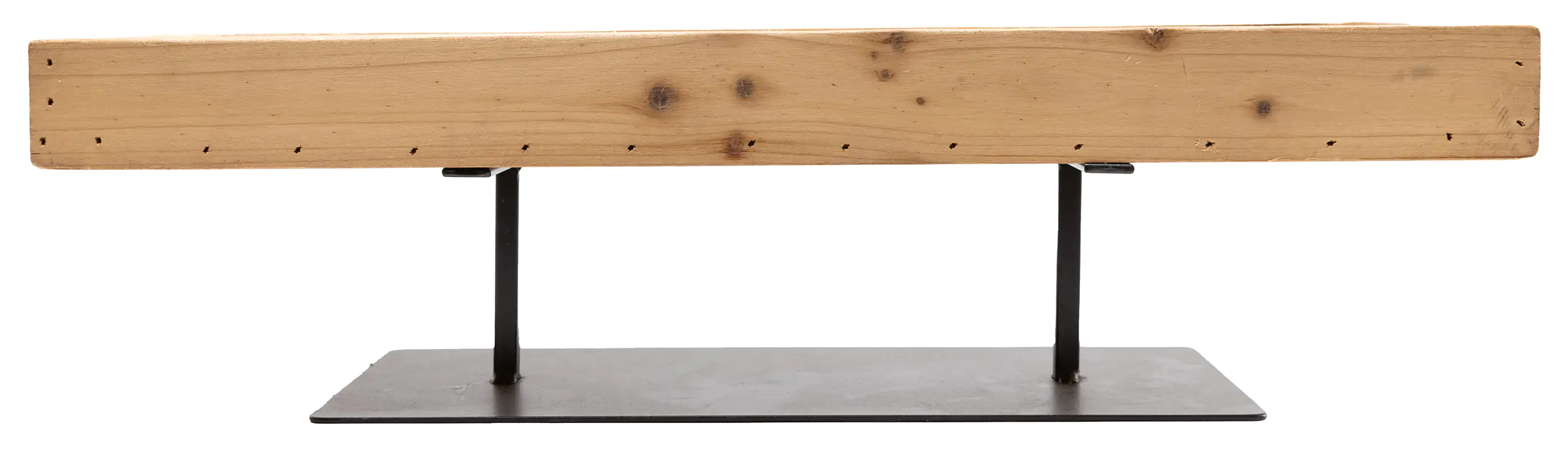 4333692394147_02 TrendLine Deko Tablett Holz 45 x 16 x 12 cm braun schwarz