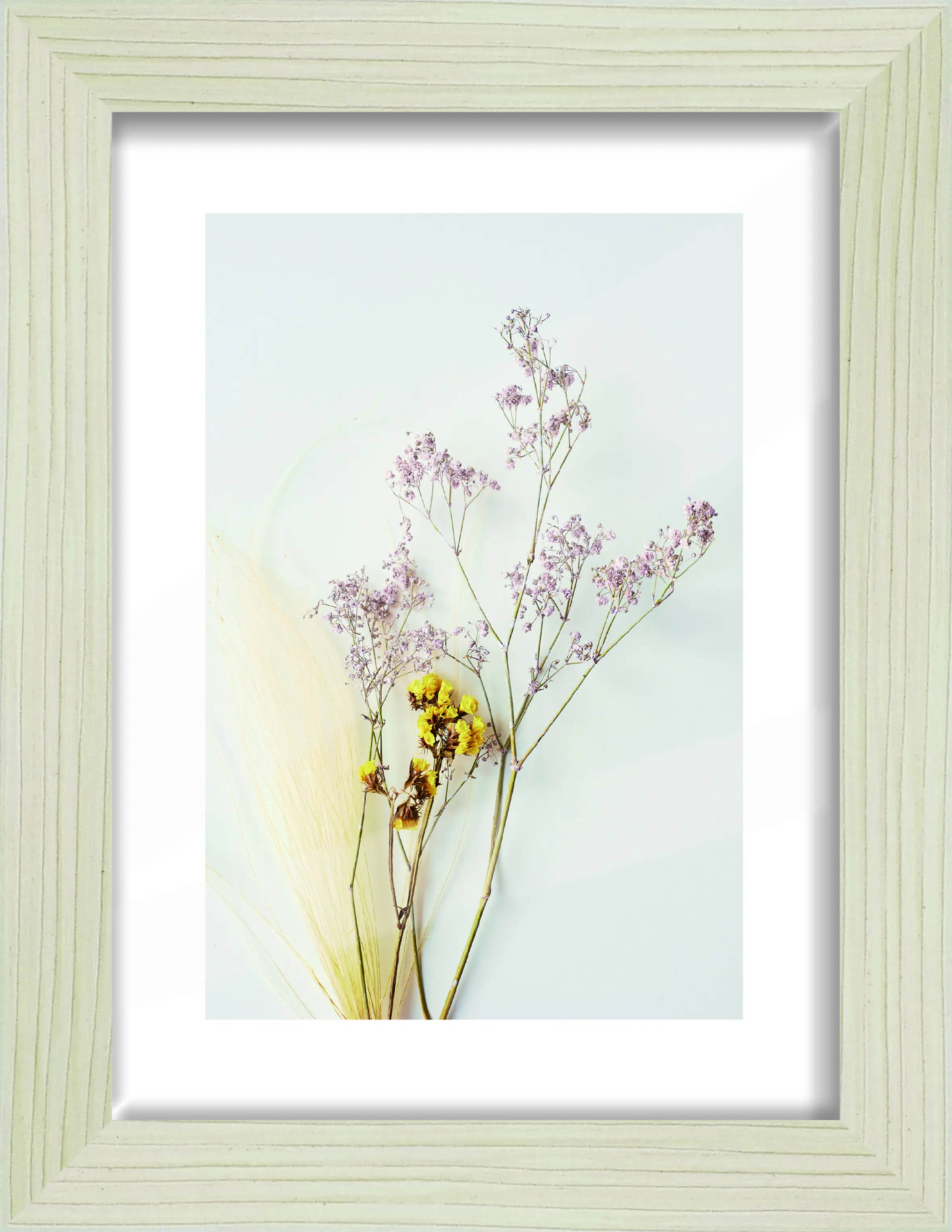 Bilderrahmen Holz Arosa eiche weiß 15 x 21 cm