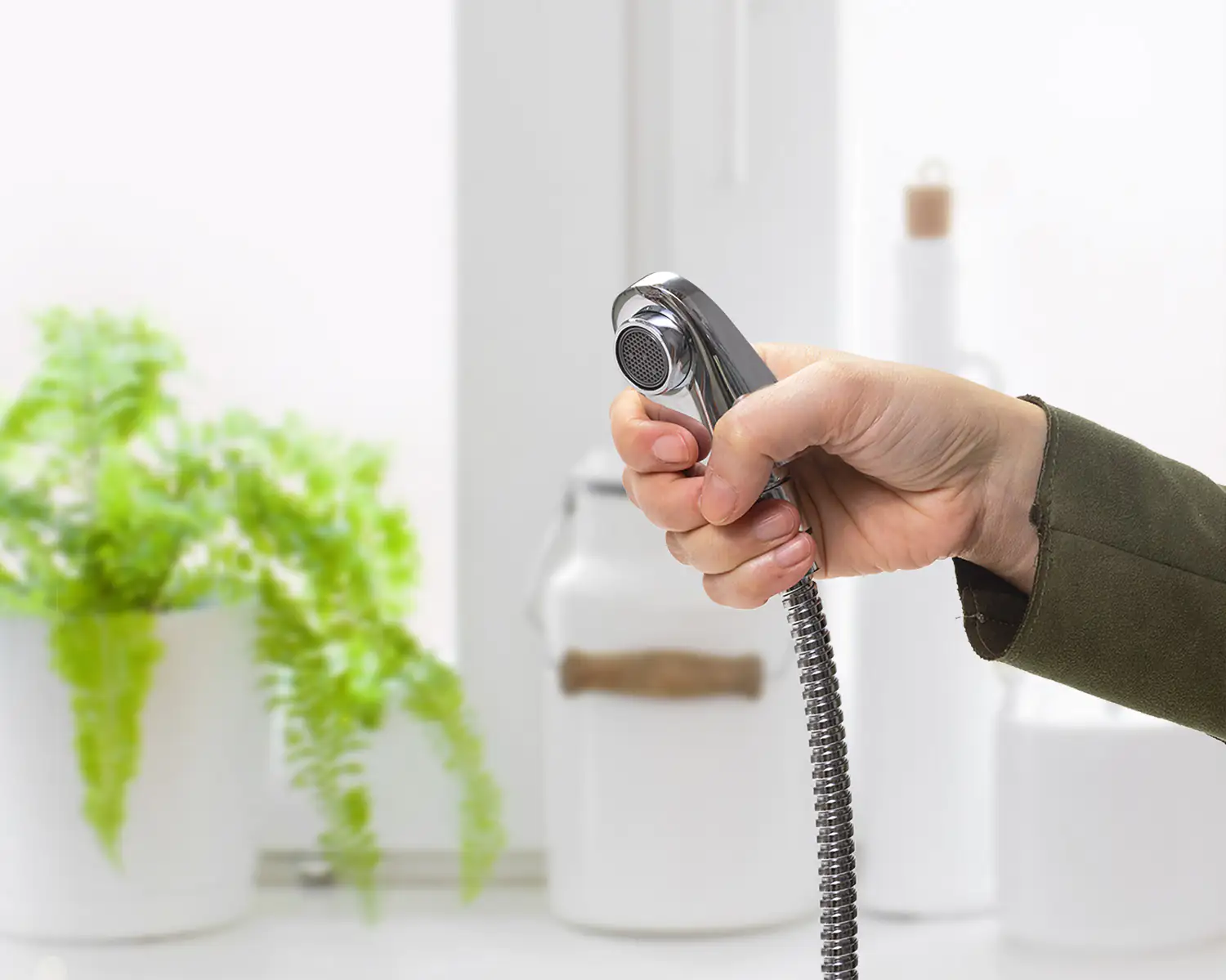 Primaster Waschtischarmatur Berlin verchromt mit Handbrause