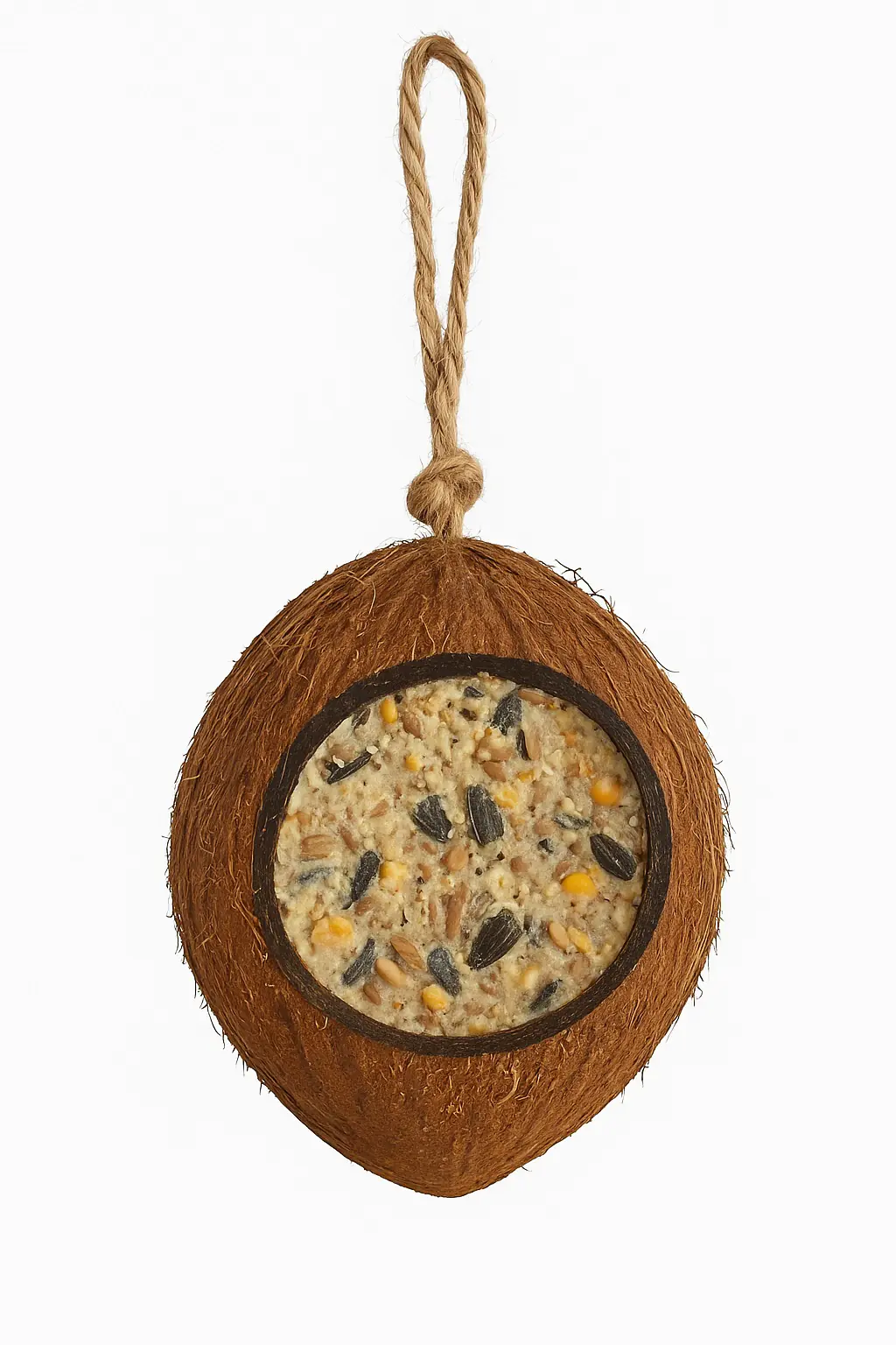 CocoBird Kokosnuss mit Winter-Wildvogelfutter 50 g