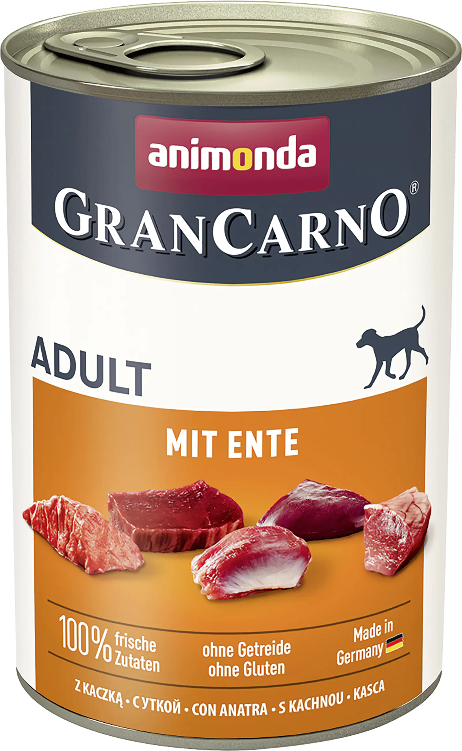 Animonda GranCarno Hundenassfutter Adult Ente 400 g Animonda GranCarno Hundenassfutter Adult Ente 400 g