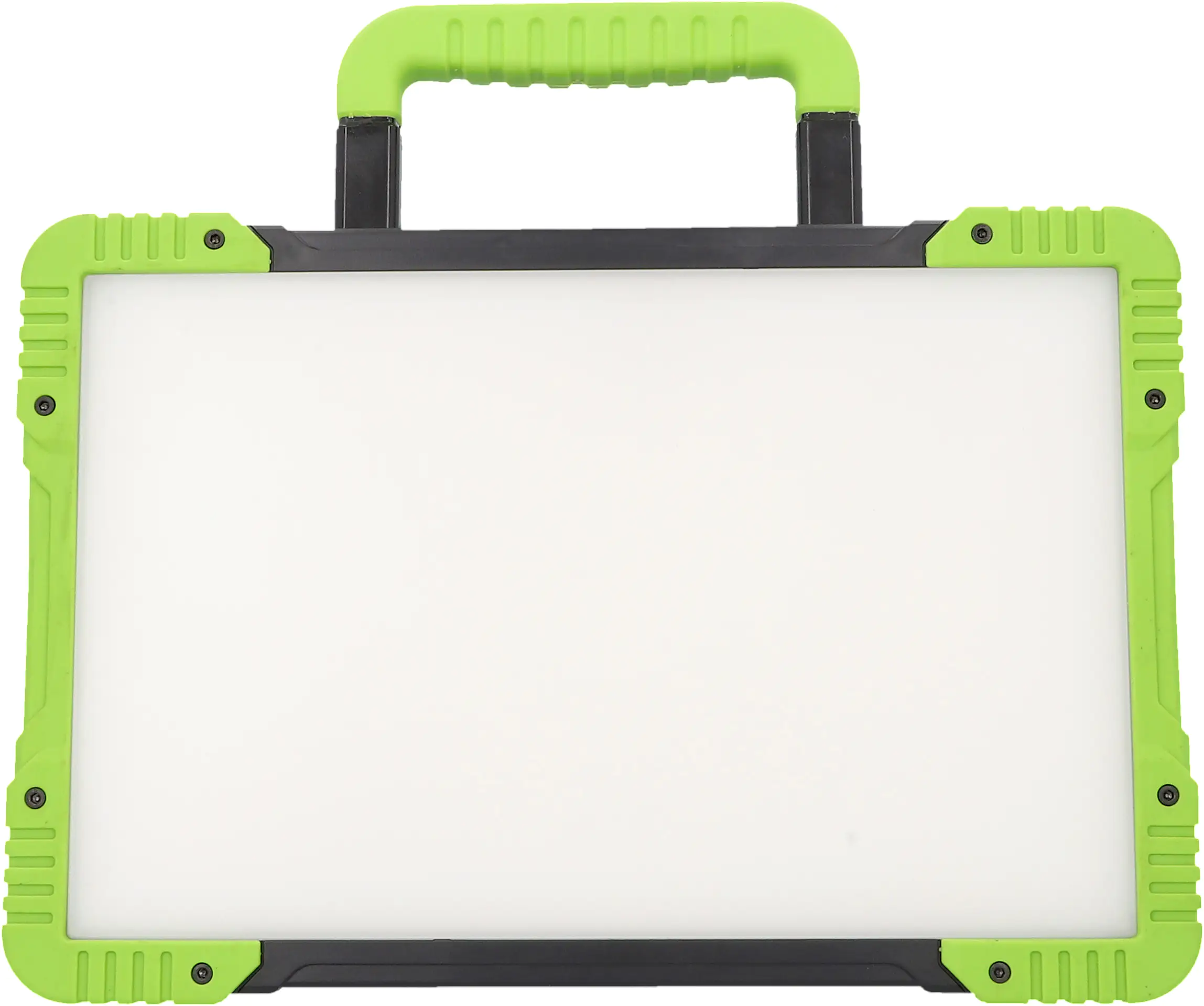 Unitec LED Arbeitsstrahler 55 Watt schwarz-grün 5950lm, 6000K, 2 Steckdosen