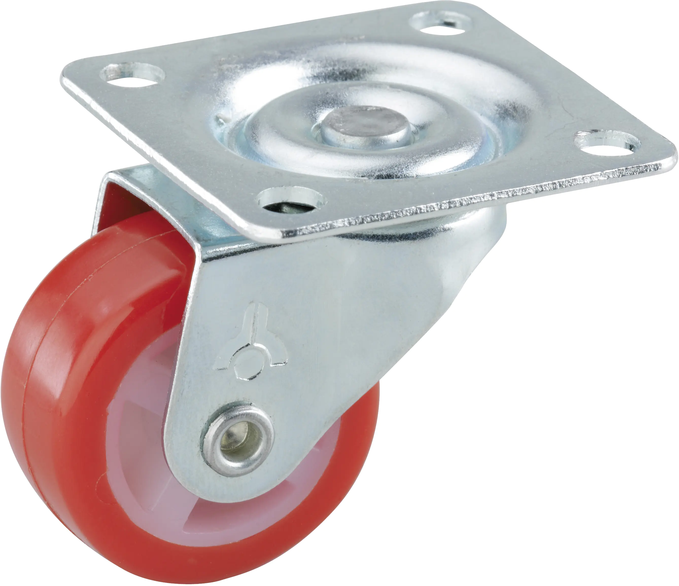 Lenkrolle mit Platte 30 x 14 mm, Tragkr. 20 kg