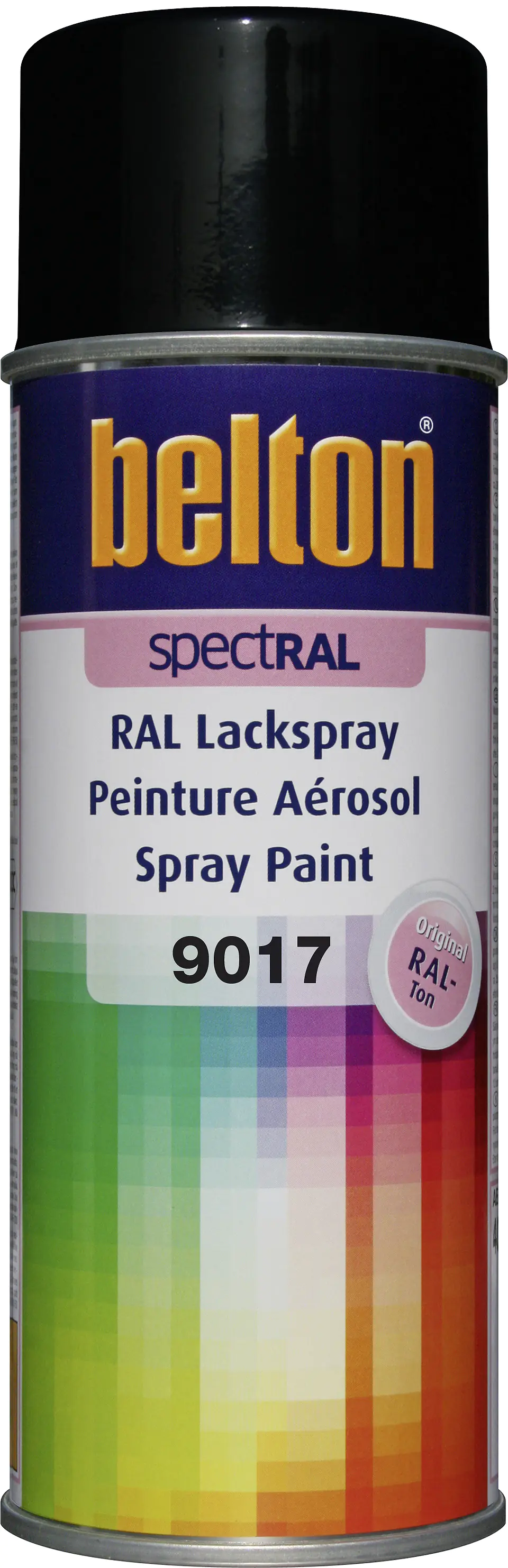 Belton Spectral Lackspray 400 ml verkehrsschwarz