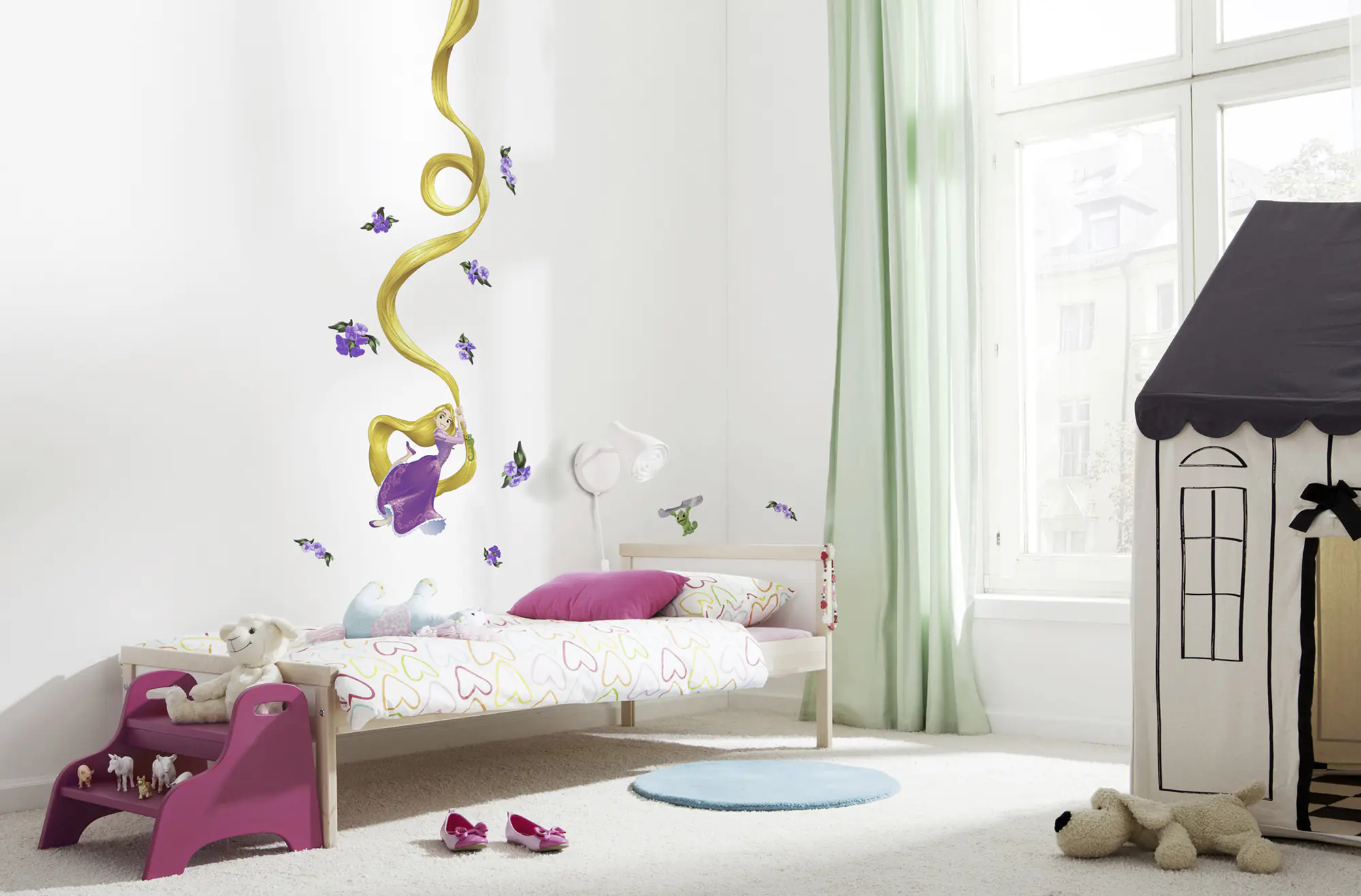 Komar Decosticker Rapunzel 100 x 70 cm  