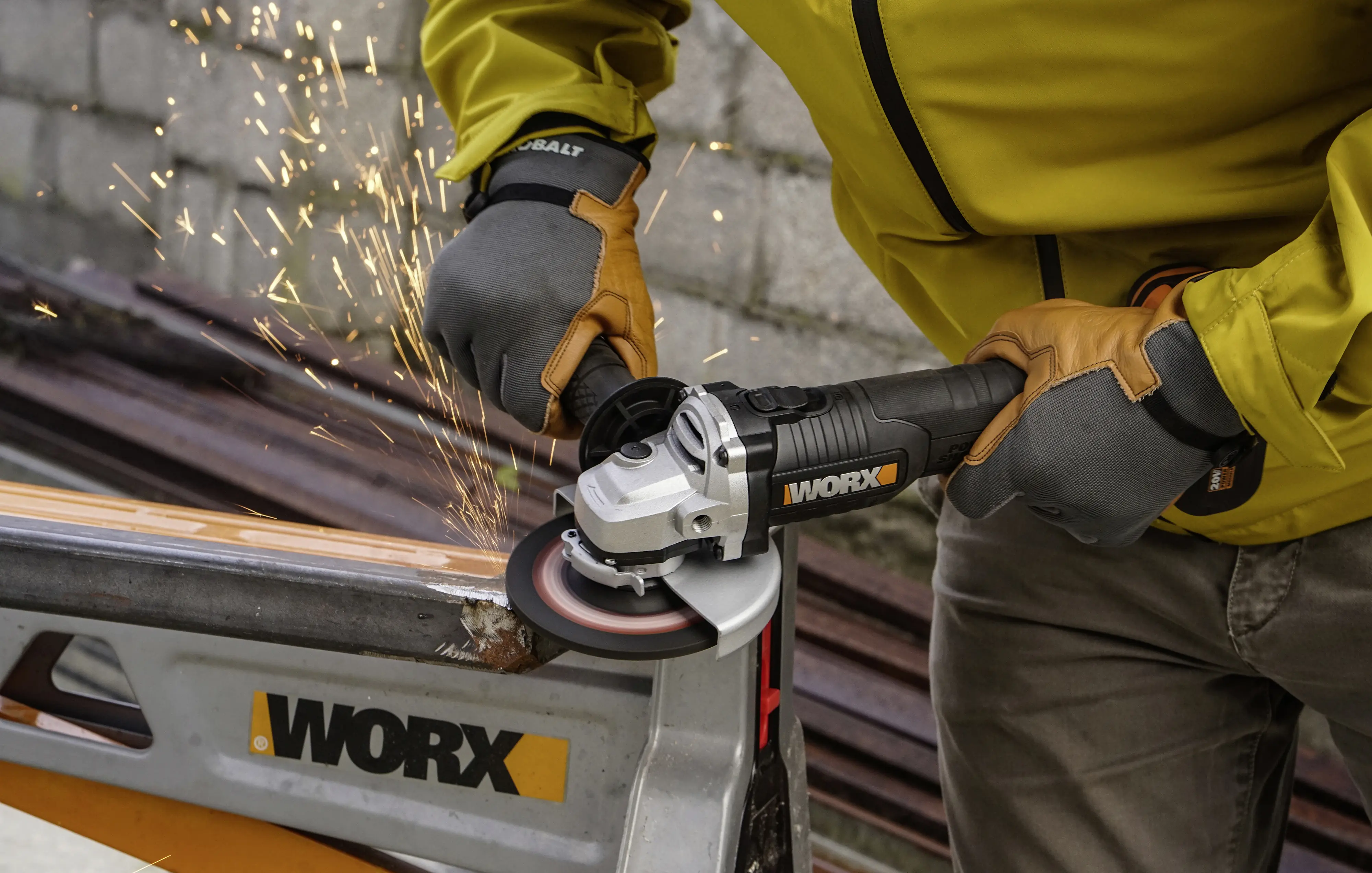 Worx Nitro Akku-Winkelschleifer WX814.9 20 V Solo Worx Nitro Akku-Winkelschleifer WX814.9 20 V Solo