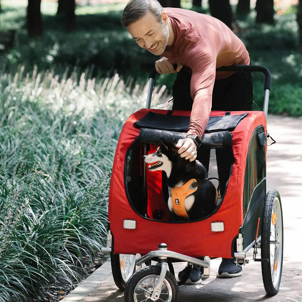 Jogger Umbausatz für Fahrradanhänger Senlima M Jogger Umbausatz für Fahrradanhänger Senlima M