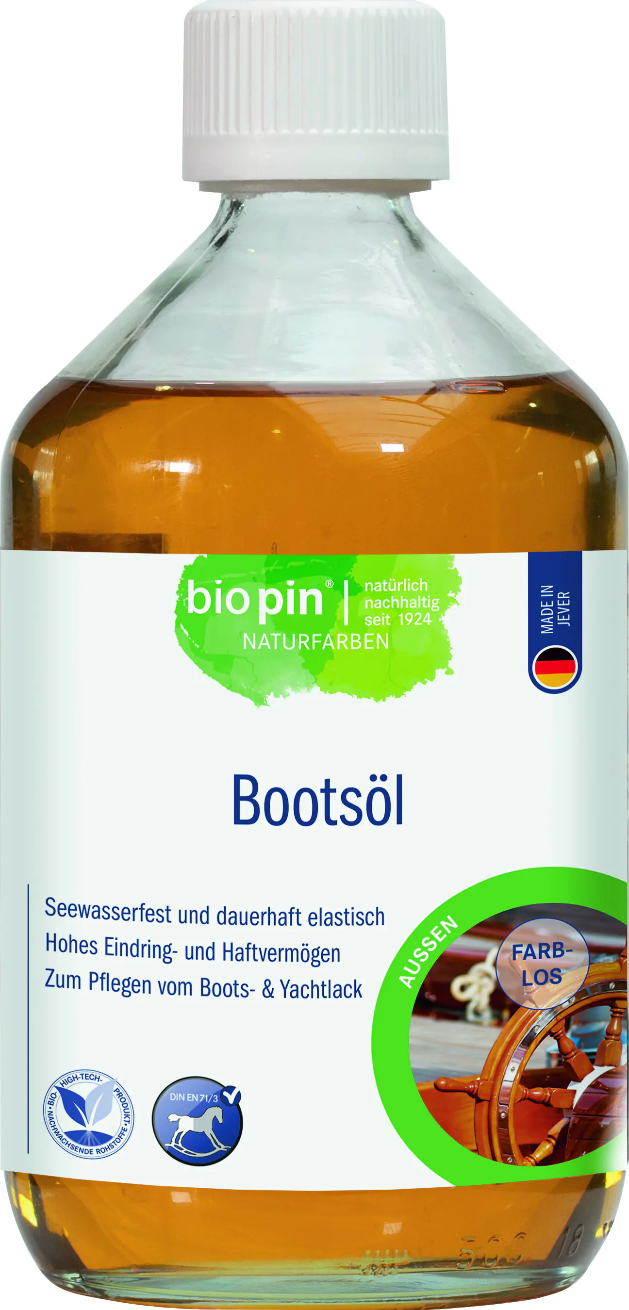 Biopin Bootsöl 500 ml farblos Biopin Bootsöl 500 ml farblos