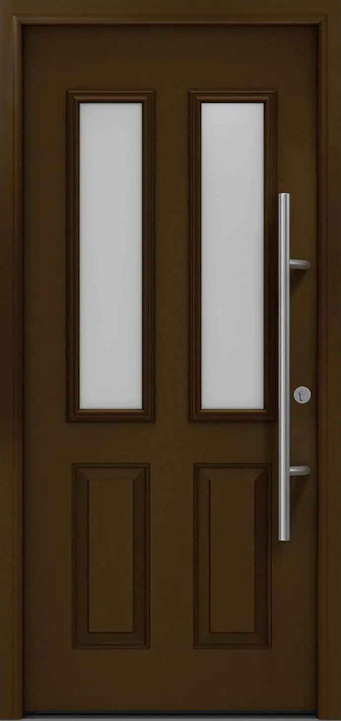 EcoStar Haustür ISOPRO Secur IPS 410S RC2 terrabraun 110 x 210 cm EcoStar Haustür ISOPRO Secur IPS 410S RC2 terrabraun 110 x 210 cm