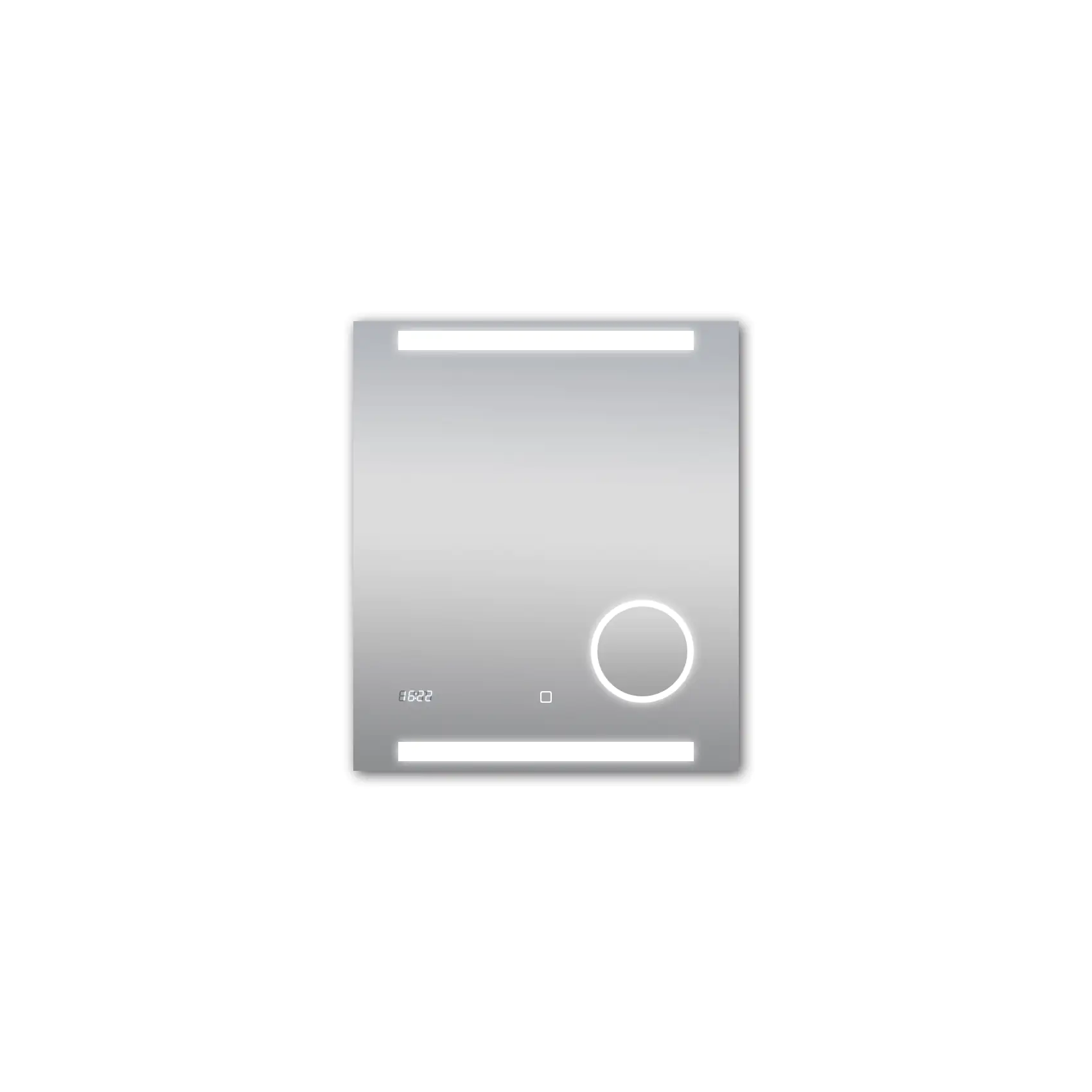 DSK LED Lichtspiegel Silver Rey 60x70 cm DSK LED Lichtspiegel Silver Rey 60x70 cm