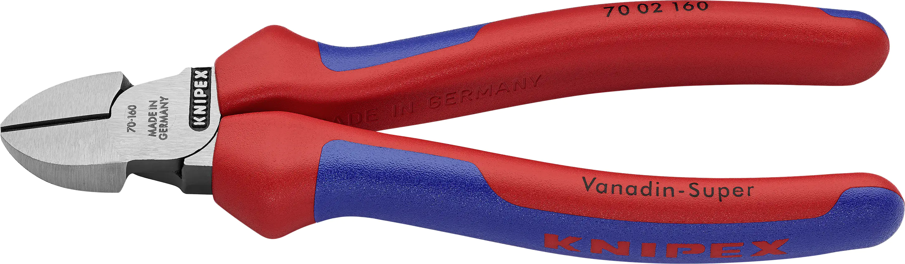 Knipex Seitenschneider 160 mm schwarz Mehrkomponenten-Hülle