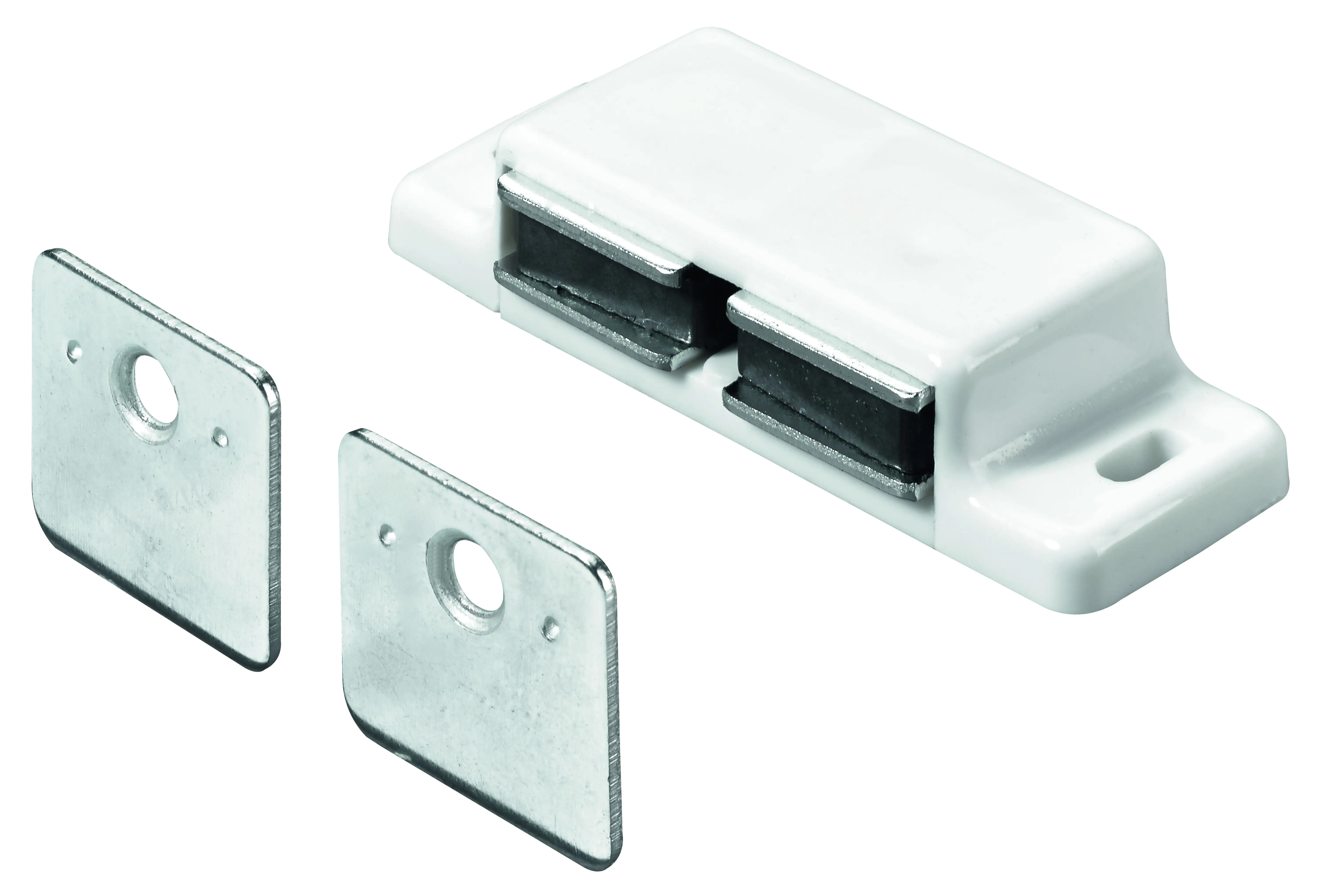 Hettich Magnetschnäpper weiß, 2x 2 - 3 kg, 1 Stück