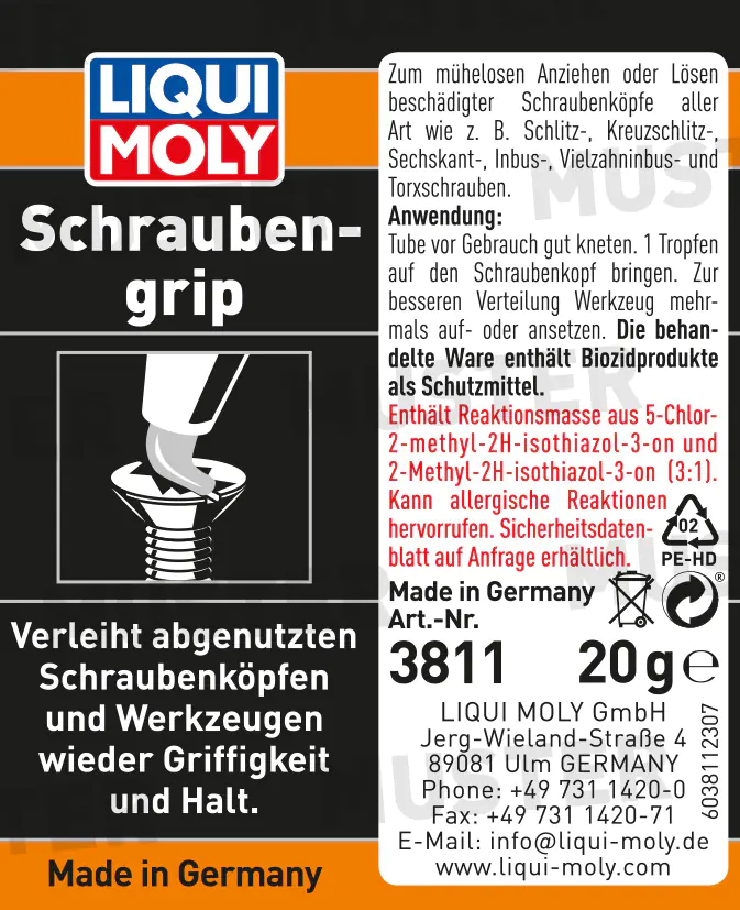 Liqui Moly Schrauben-Grip 20 g Liqui Moly Schrauben-Grip 20 g