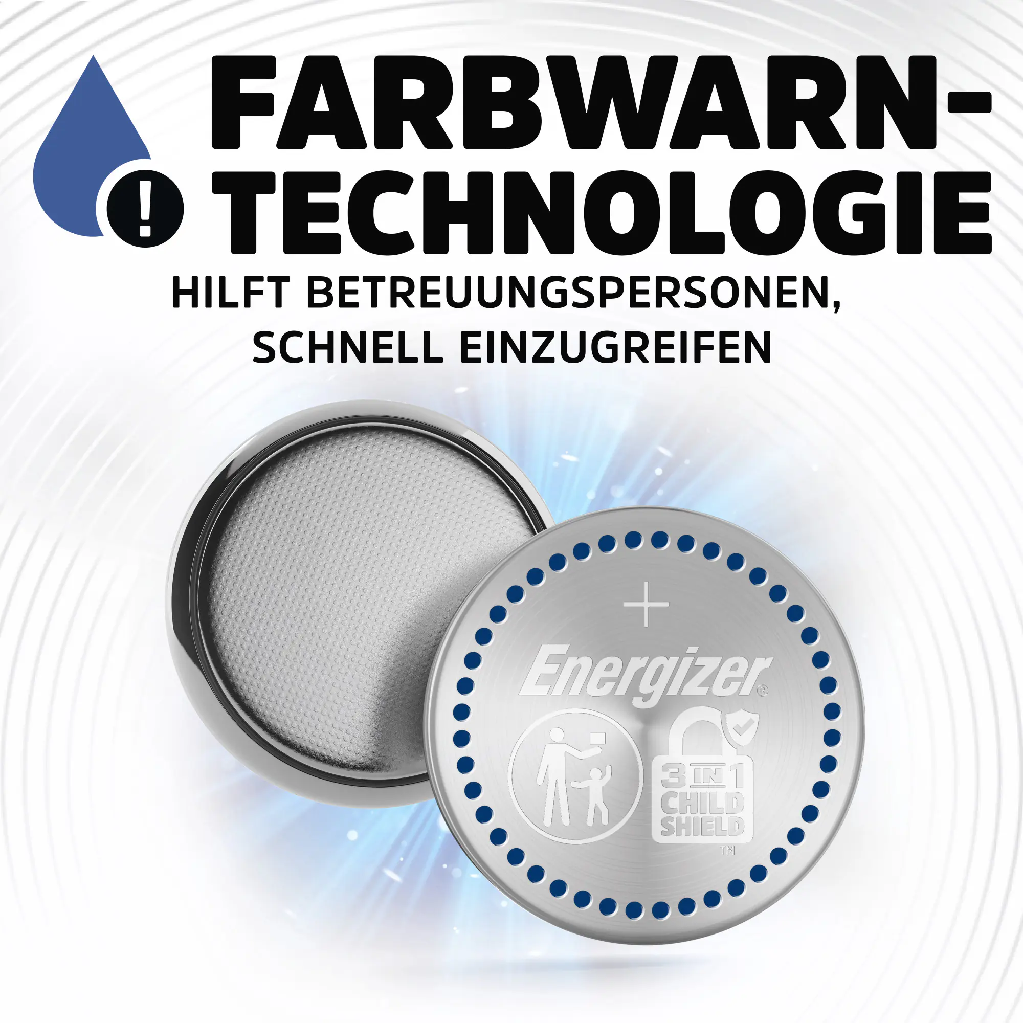 Energizer Knopfzelle CR 2025 Lithium 2er Pack