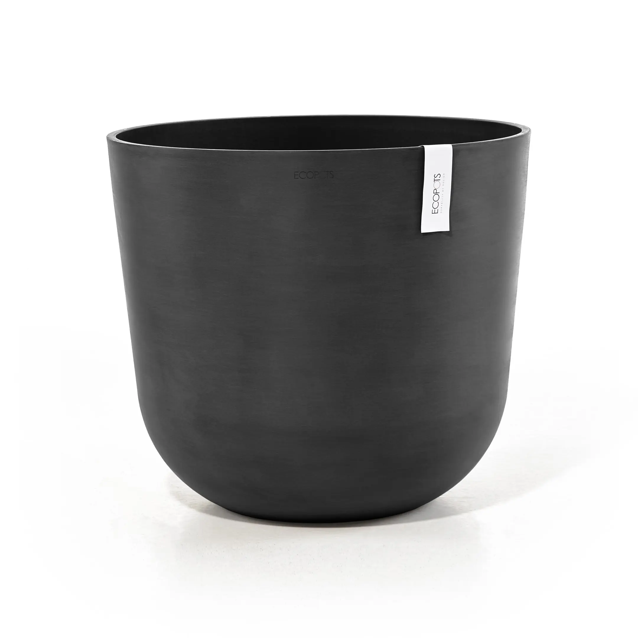 Ecopots Pflanztopf Oslo Ø 55 x 48,5 cm dunkelgrau