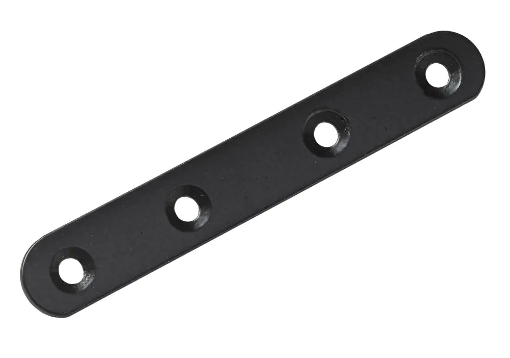 Hettich Verbindungsblech 15 x 100 mm schwarz - 1 Stück