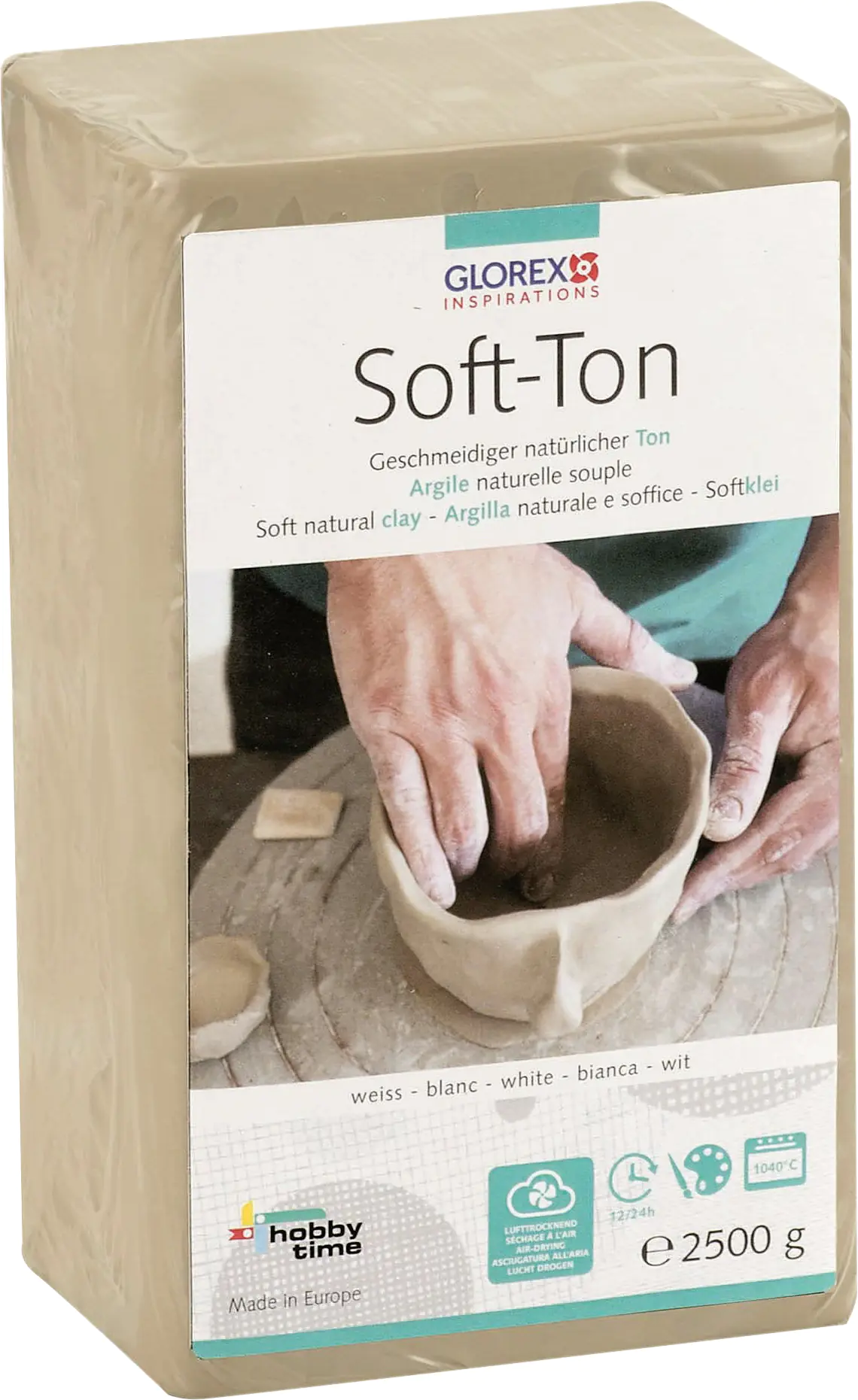 Glorex Soft-Ton weiß., 2500 g