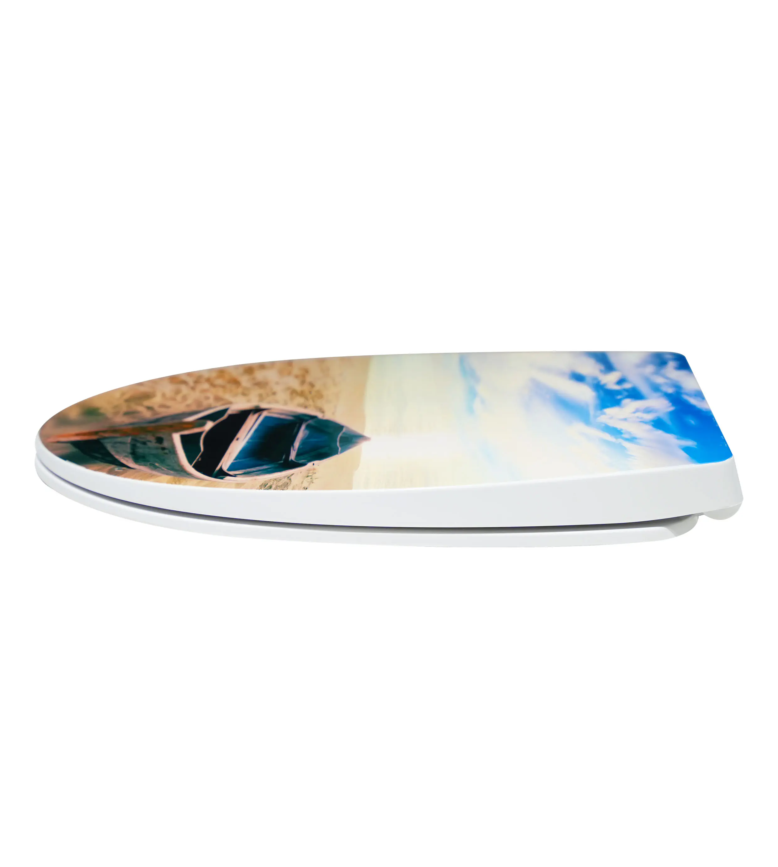 Primaster WC-Sitz mit Absenkautomatik Holzboot