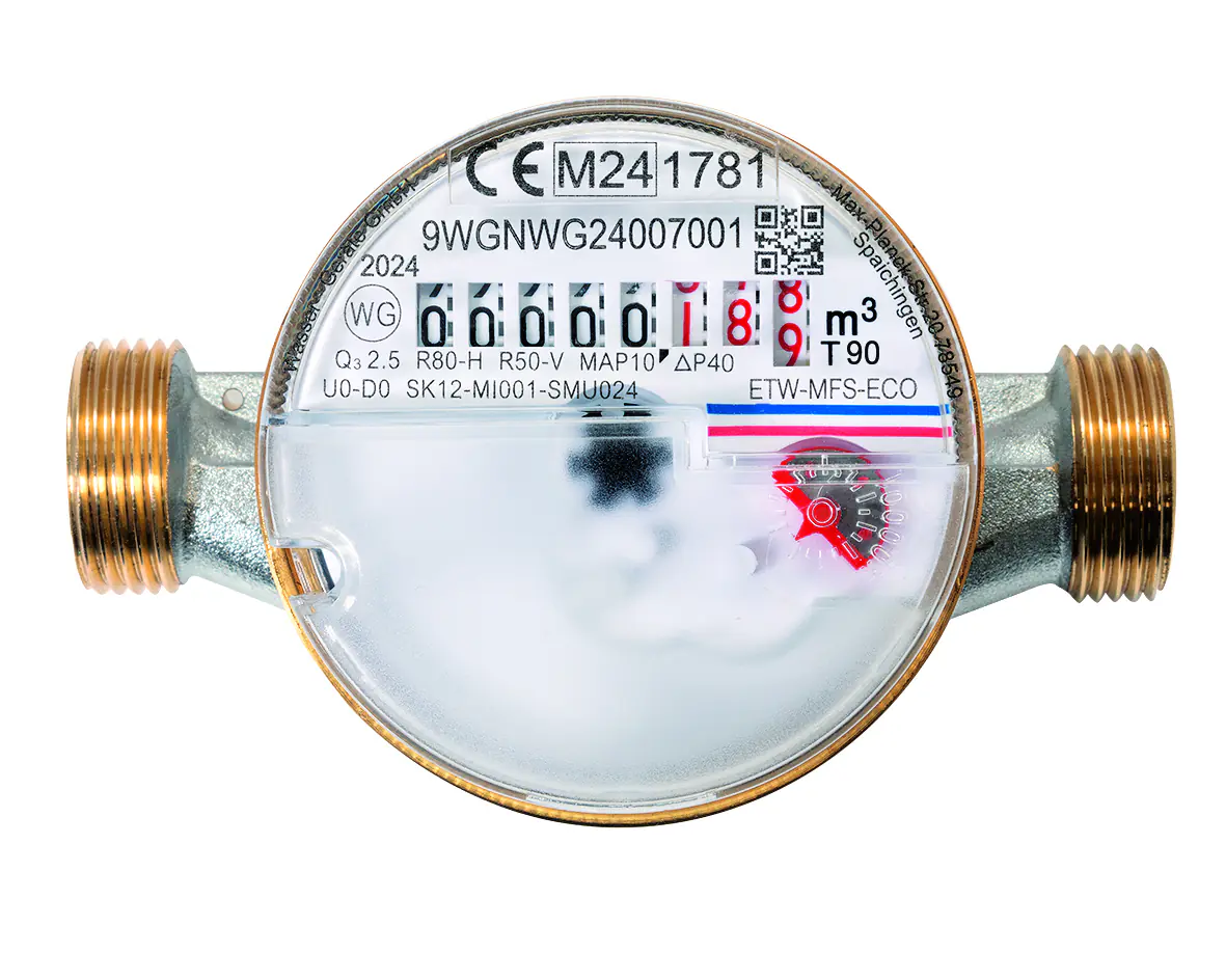 Wasserzähler Eco 2,5 m³ 110 mm für Kaltwasser