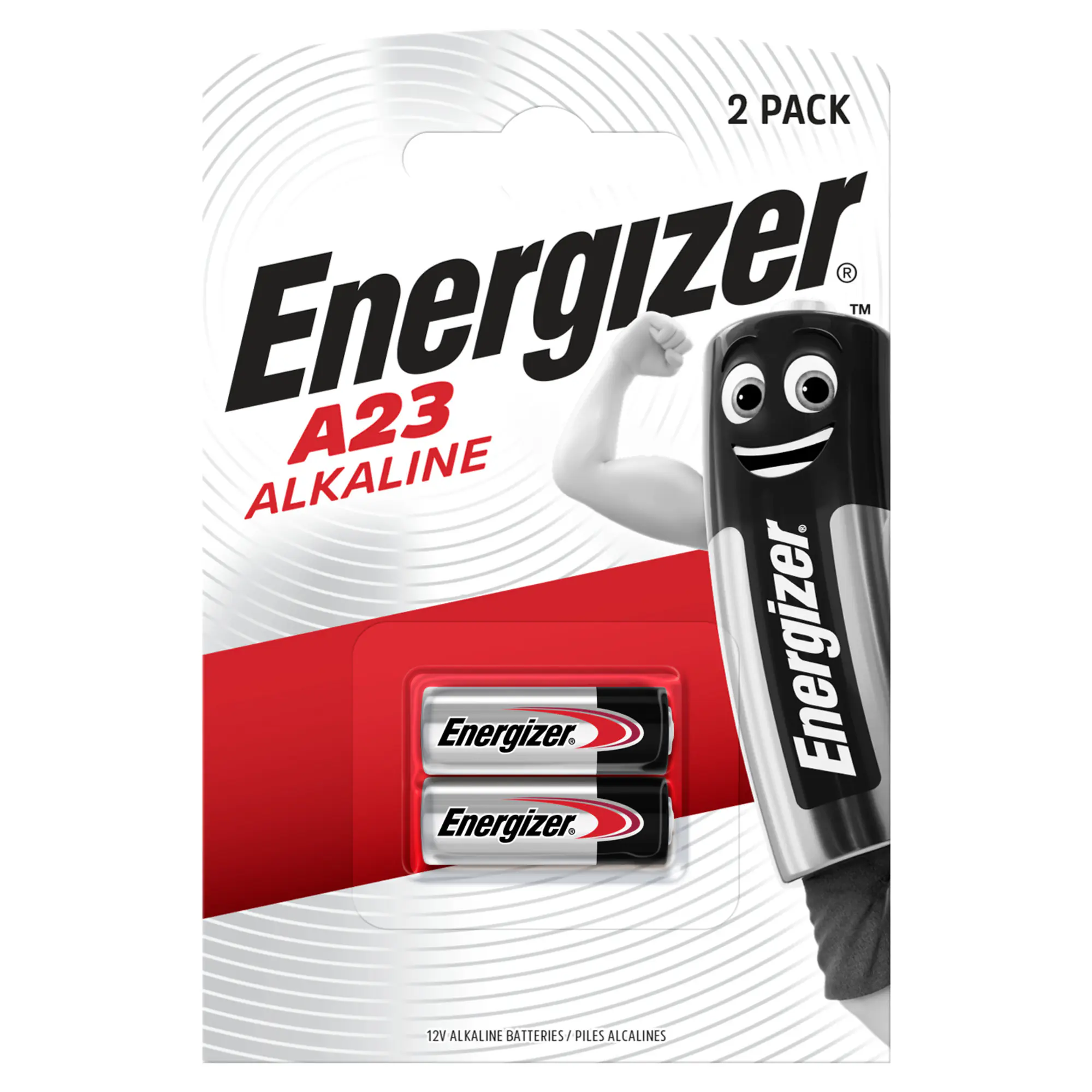 Energizer Alkaline Fotobatterie A23/E23A 12 V, 2er Pack Energizer Alkaline Fotobatterie A23/E23A 12 V, 2er Pack