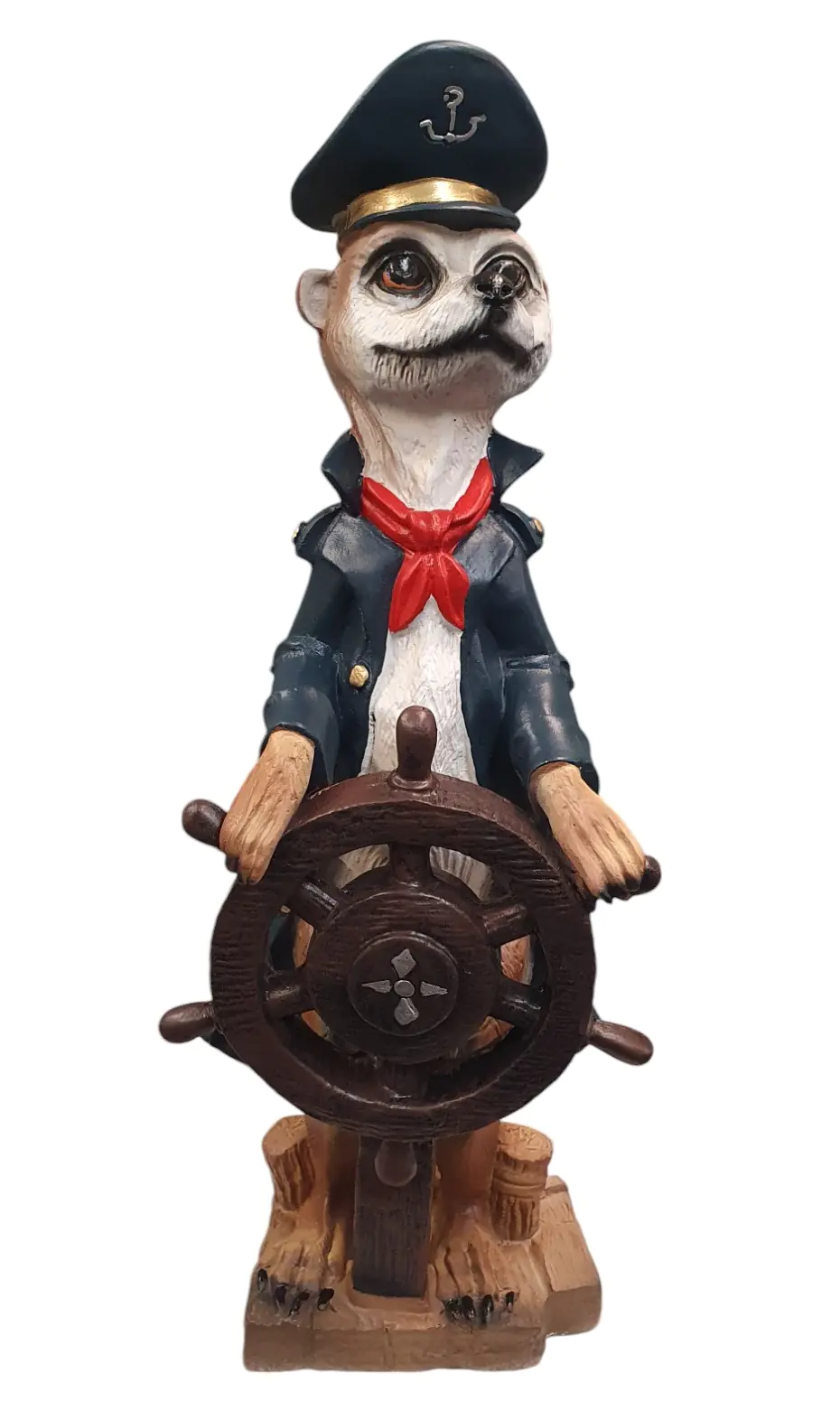 Figur Erdmännchen 67 x 22 x 20 cm braun