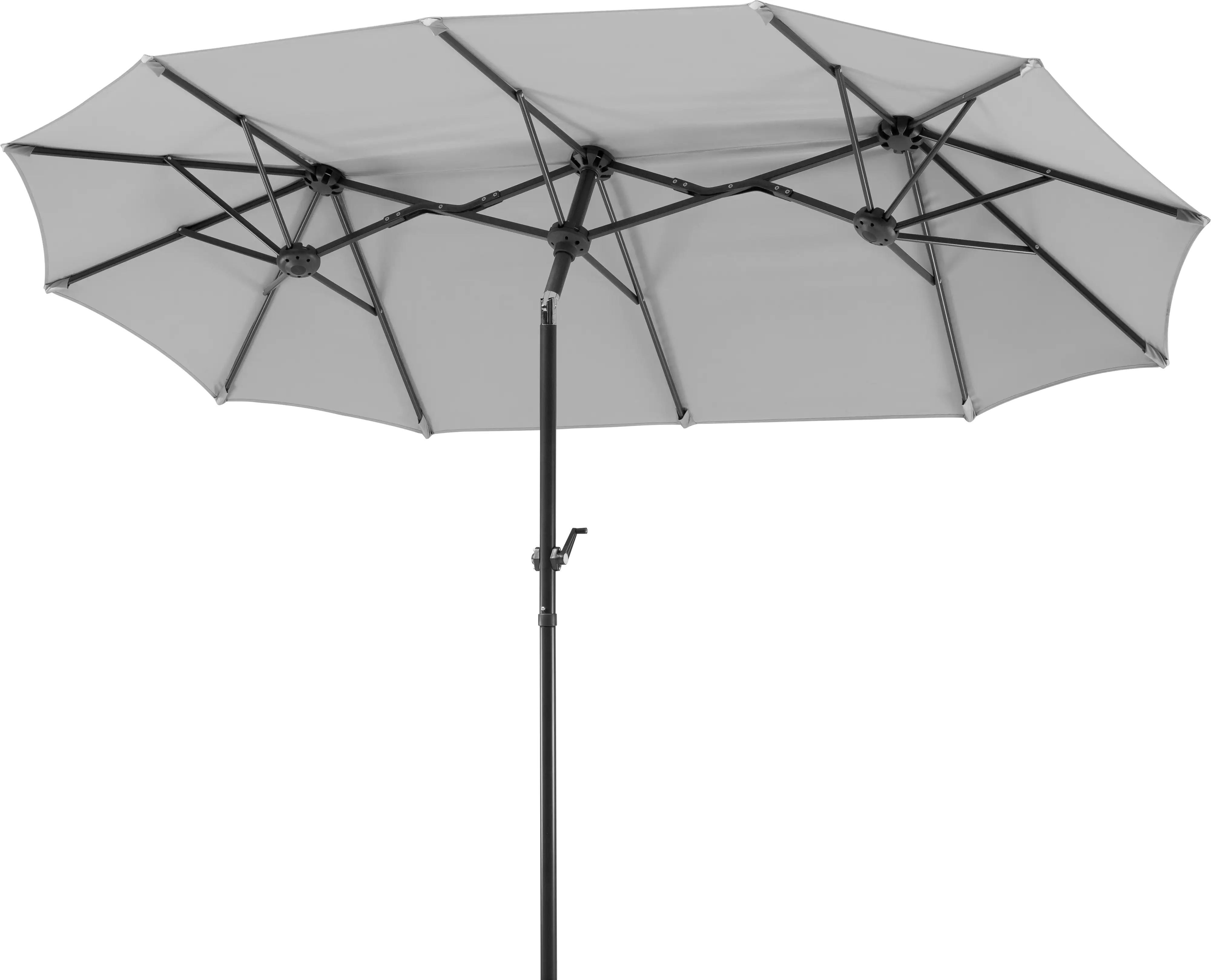 Schneider Sonnenschirm Salerno silbergrau 300 x 150 cm Schneider Sonnenschirm Salerno silbergrau 300 x 150 cm