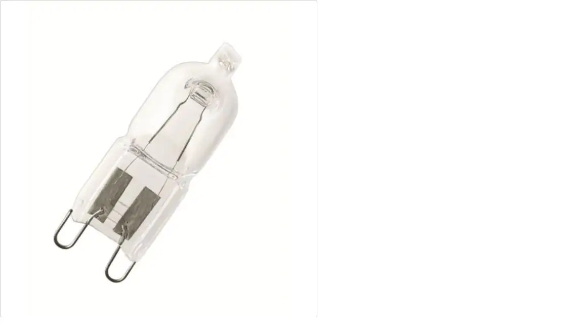 Osram Halogen Sockellampe Halopin G9 20W warmweiß, dimmbar, klar