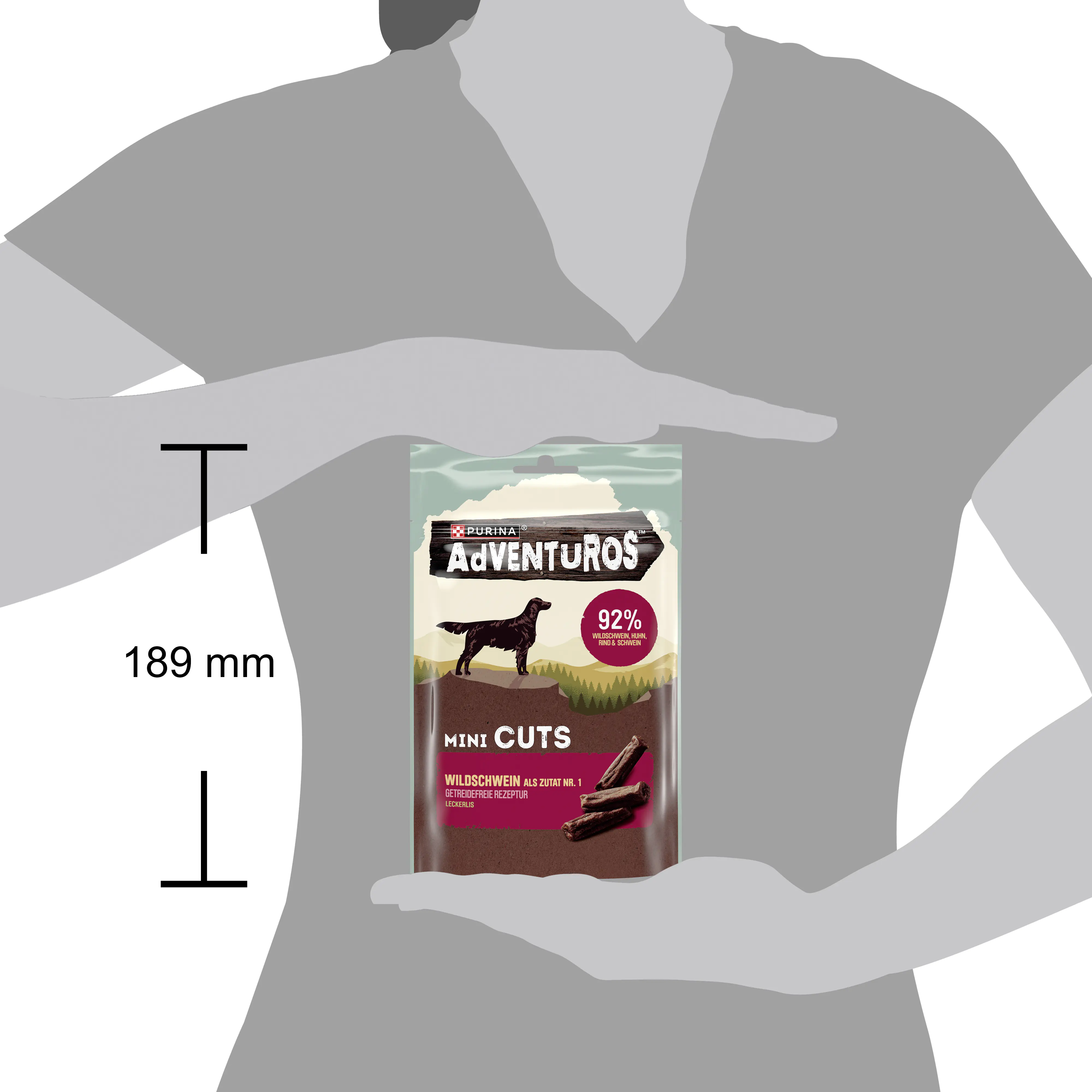 Adventuros mit Wildschwein 70 g