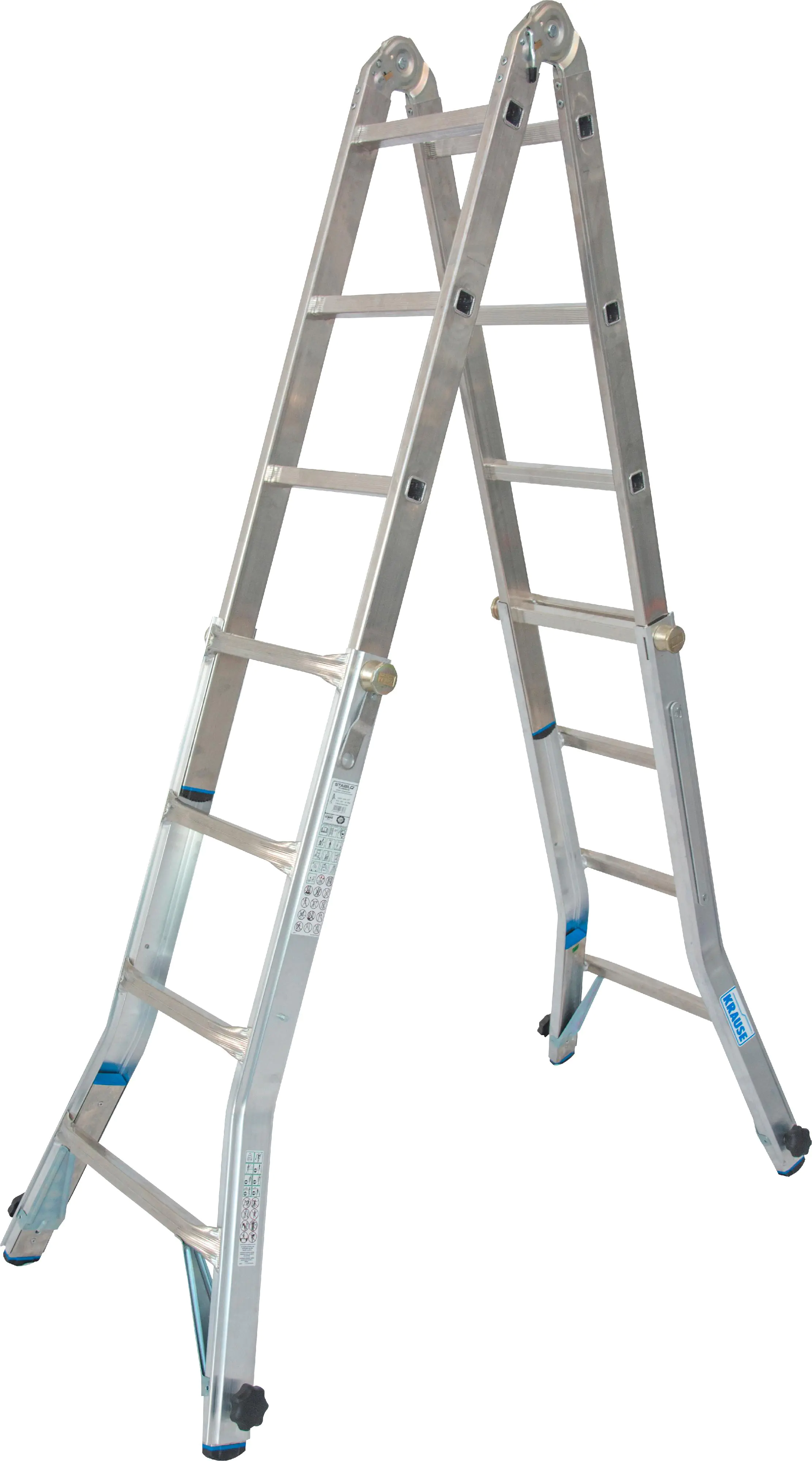 Krause Aluminium-Teleskopleiter STABILO 5 m