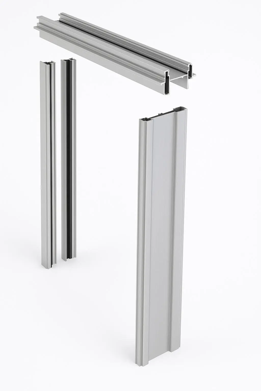 Knauf Aluminium-Spachtellaibung Pocket Kit Easy für Holztürblatt CW 100 Knauf Aluminium-Spachtellaibung Pocket Kit Easy für Holztürblatt CW 100