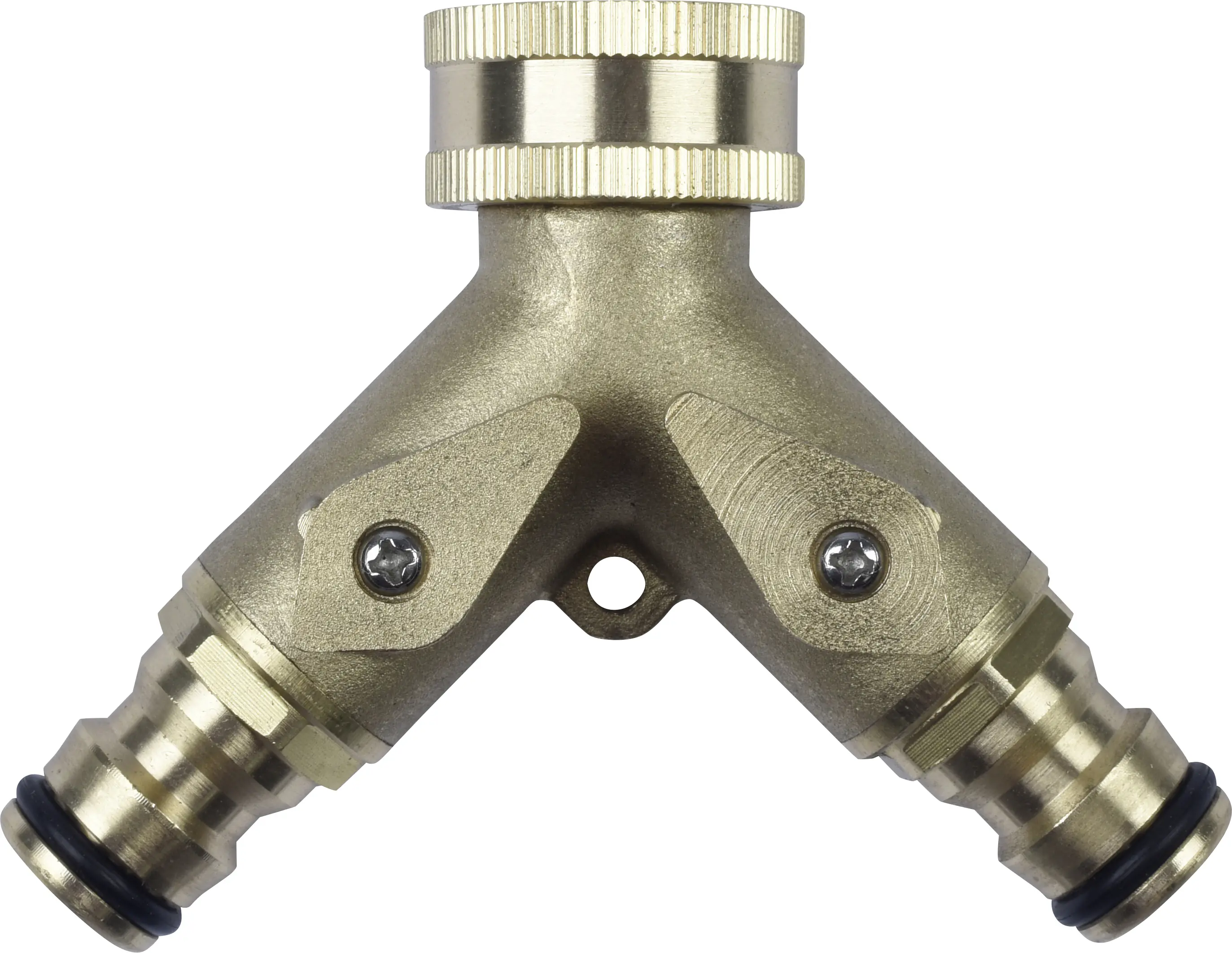 Cornat Y-Verteilerstück mit 2 Kugelhähnen IG 3/4"