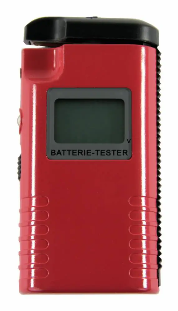 Rev Ritter LCD-Batterie-Tester rot