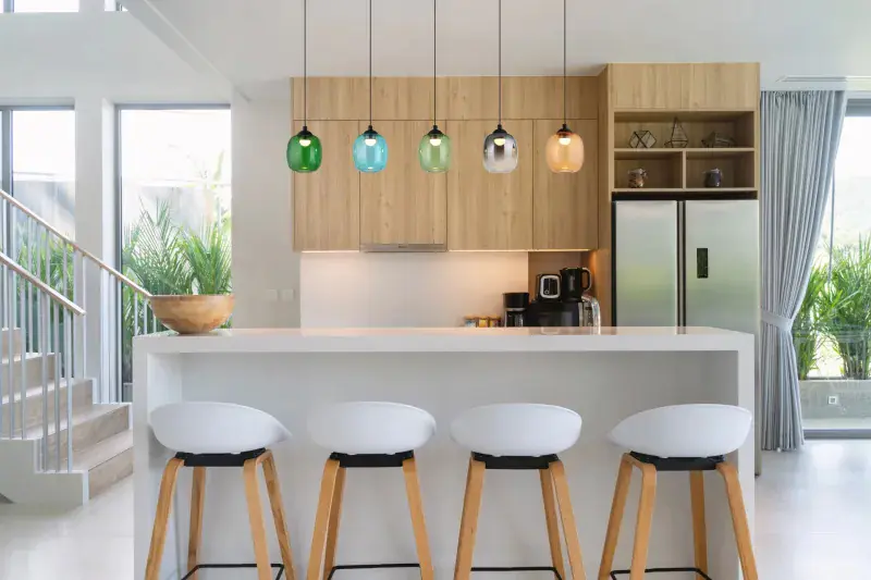 Globo Hängeleuchte Minara 27W 102 x 150 cm L x H schwarz matt warmweiß