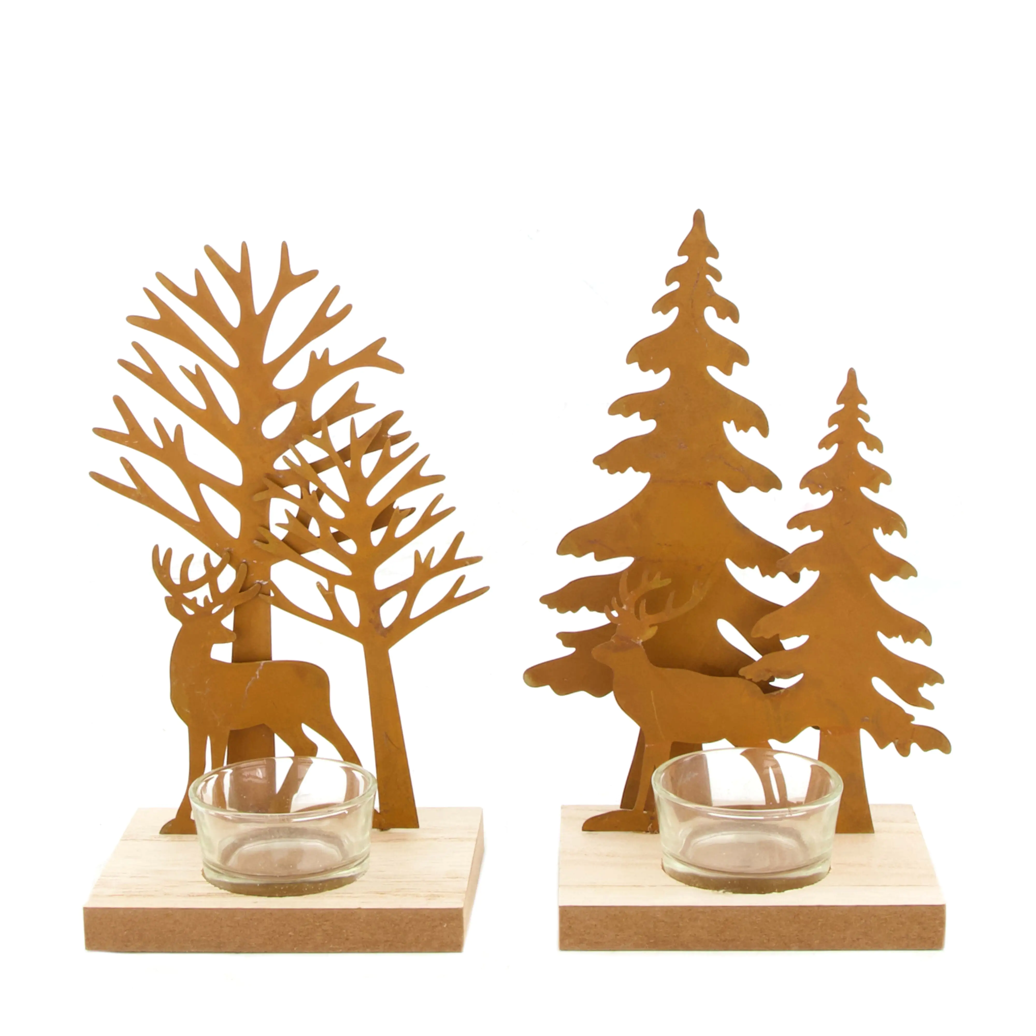 Dijk Teelichthalter Rost 12 x 8 x 18,5 cm