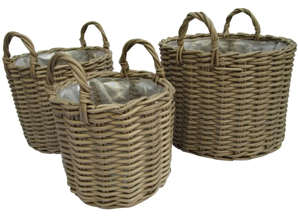 2076923597192 TrendLine Pflanzkorb Ø 46 x 34 cm beige