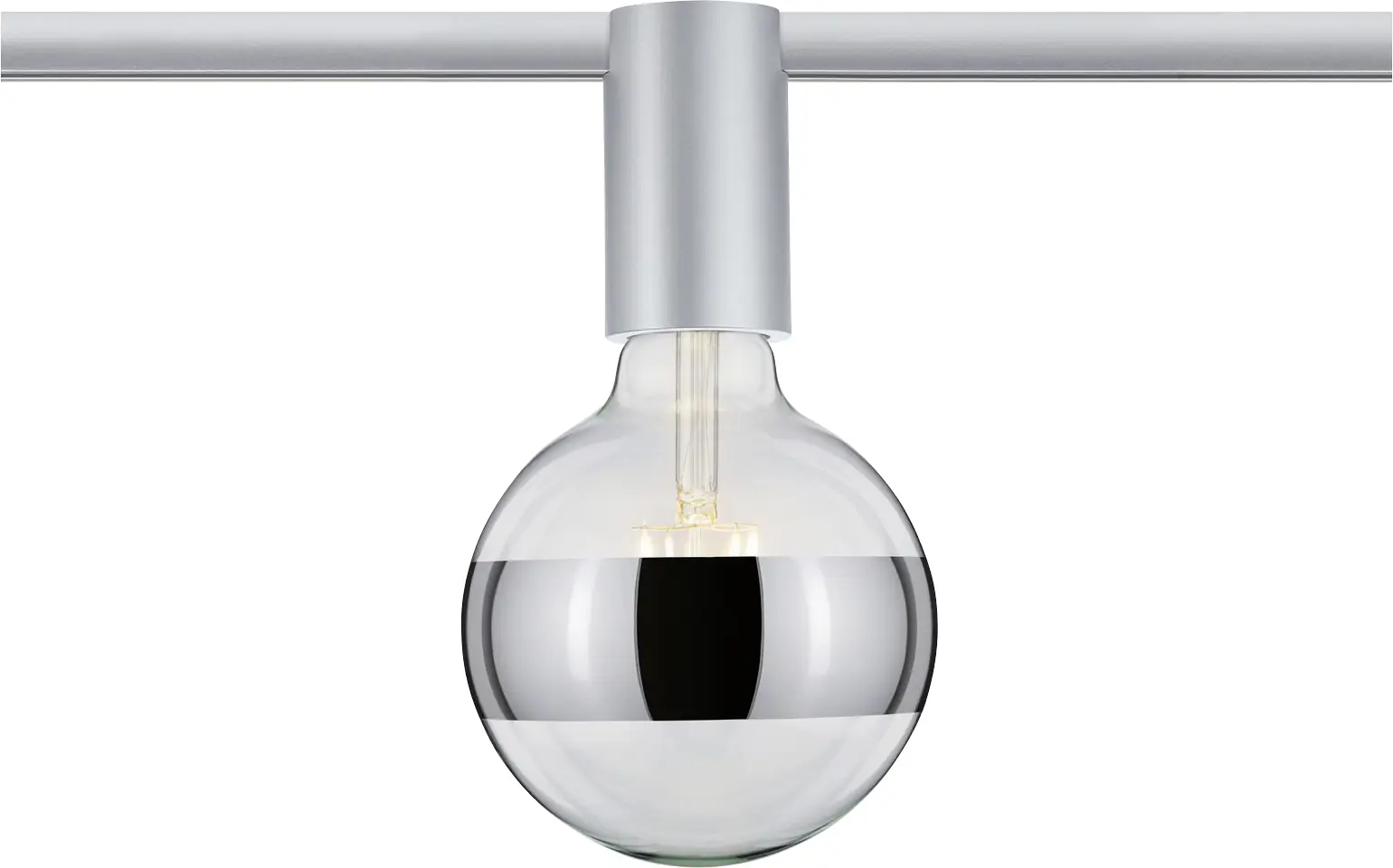 Paulmann URail Schienenspot Ceiling Socket 9,6 x 5,5 cm E27 20 W dimmbar