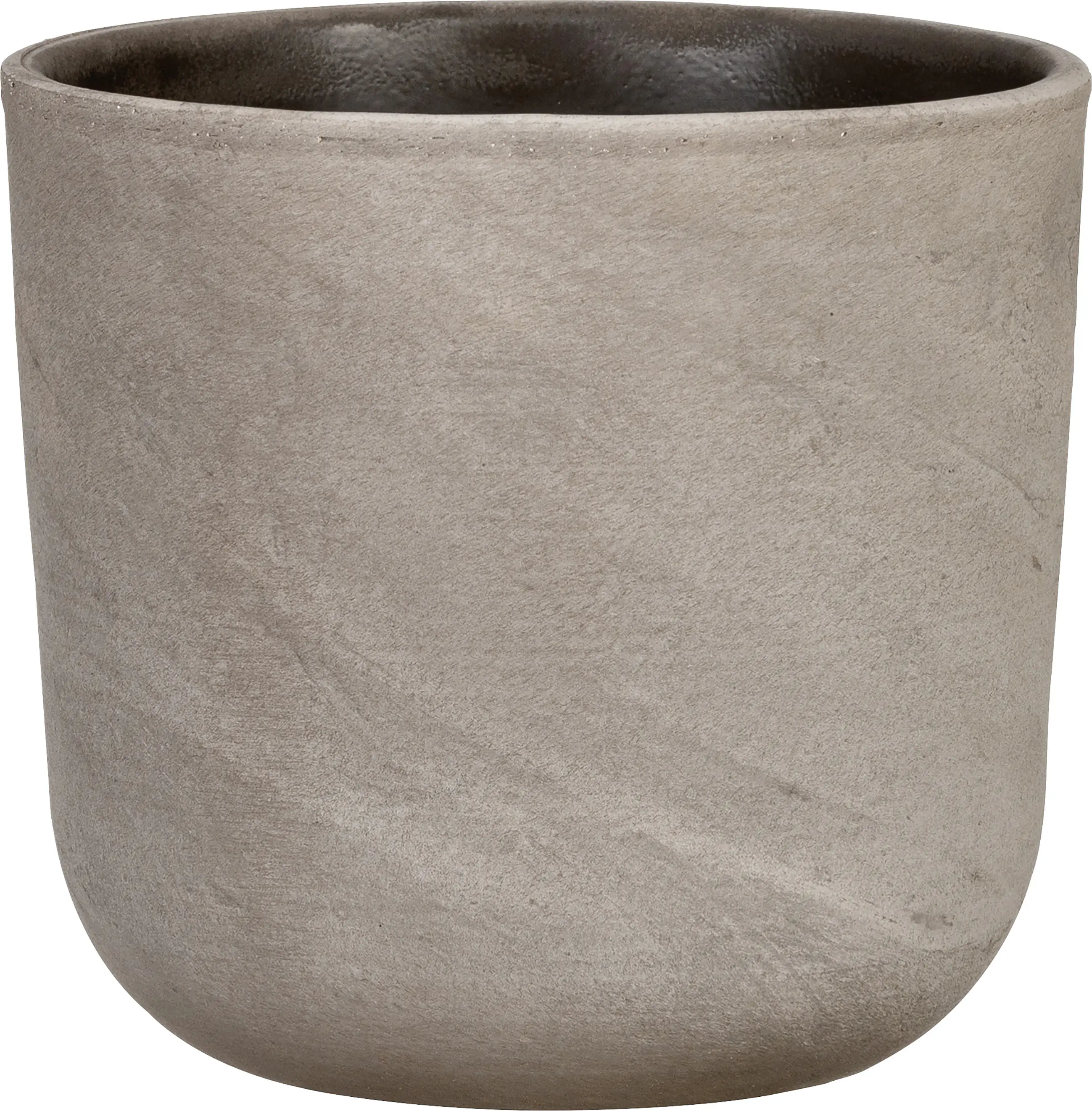 Scheurich Übertopf Serie Travertino 981 Keramik braun Ø 13 x 12 cm 