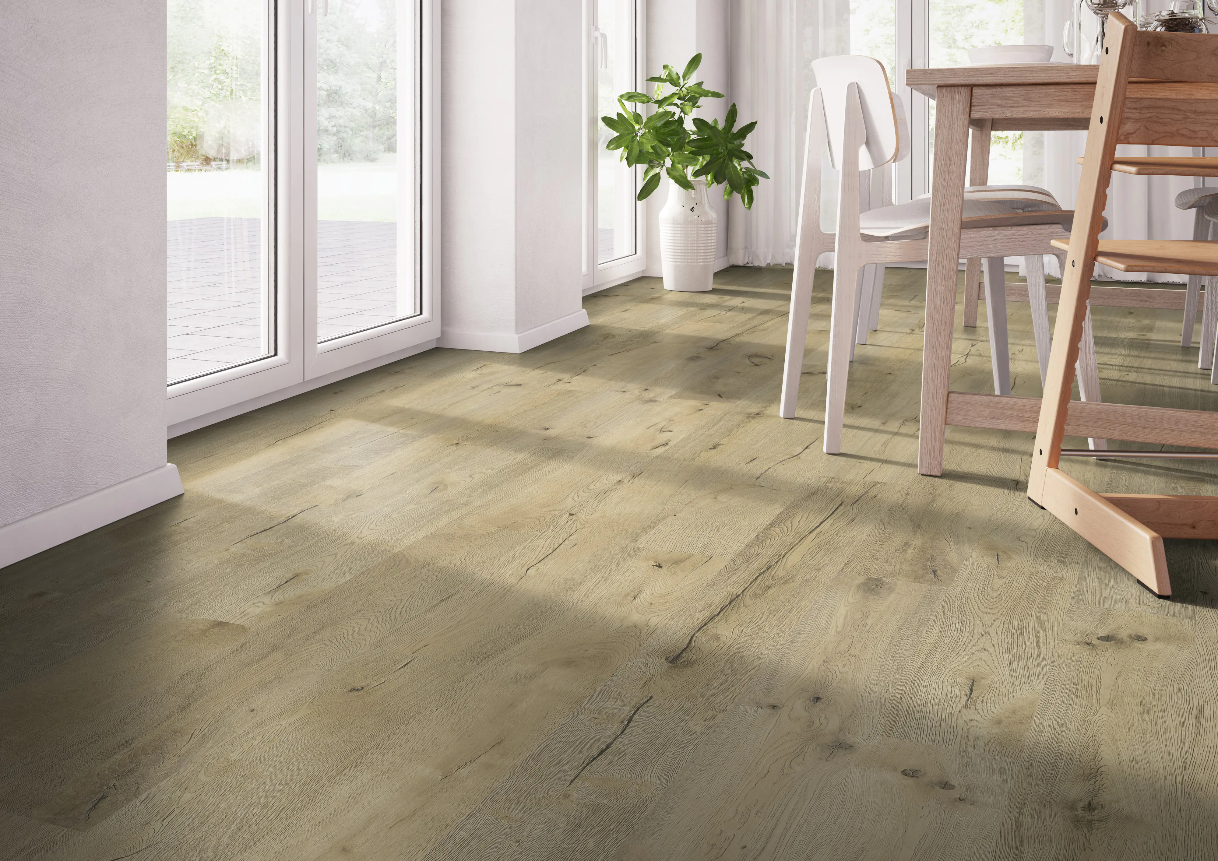 Classen Vinylboden GreenVinyl Risseiche natur Landhausdiele