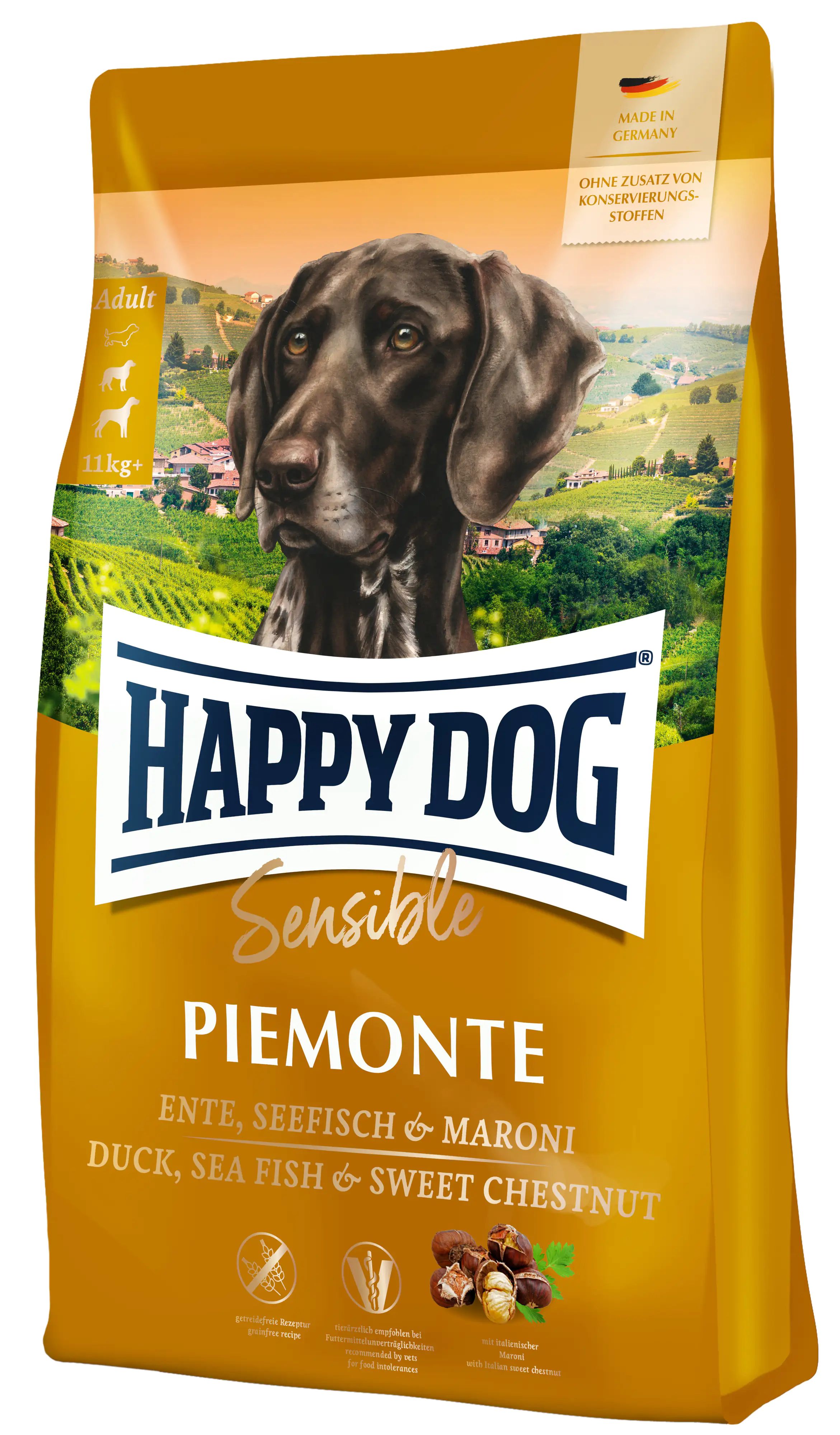 Happy Dog Supreme Sensible Piemonte 4 kg Happy Dog Supreme Sensible Piemonte 4 kg