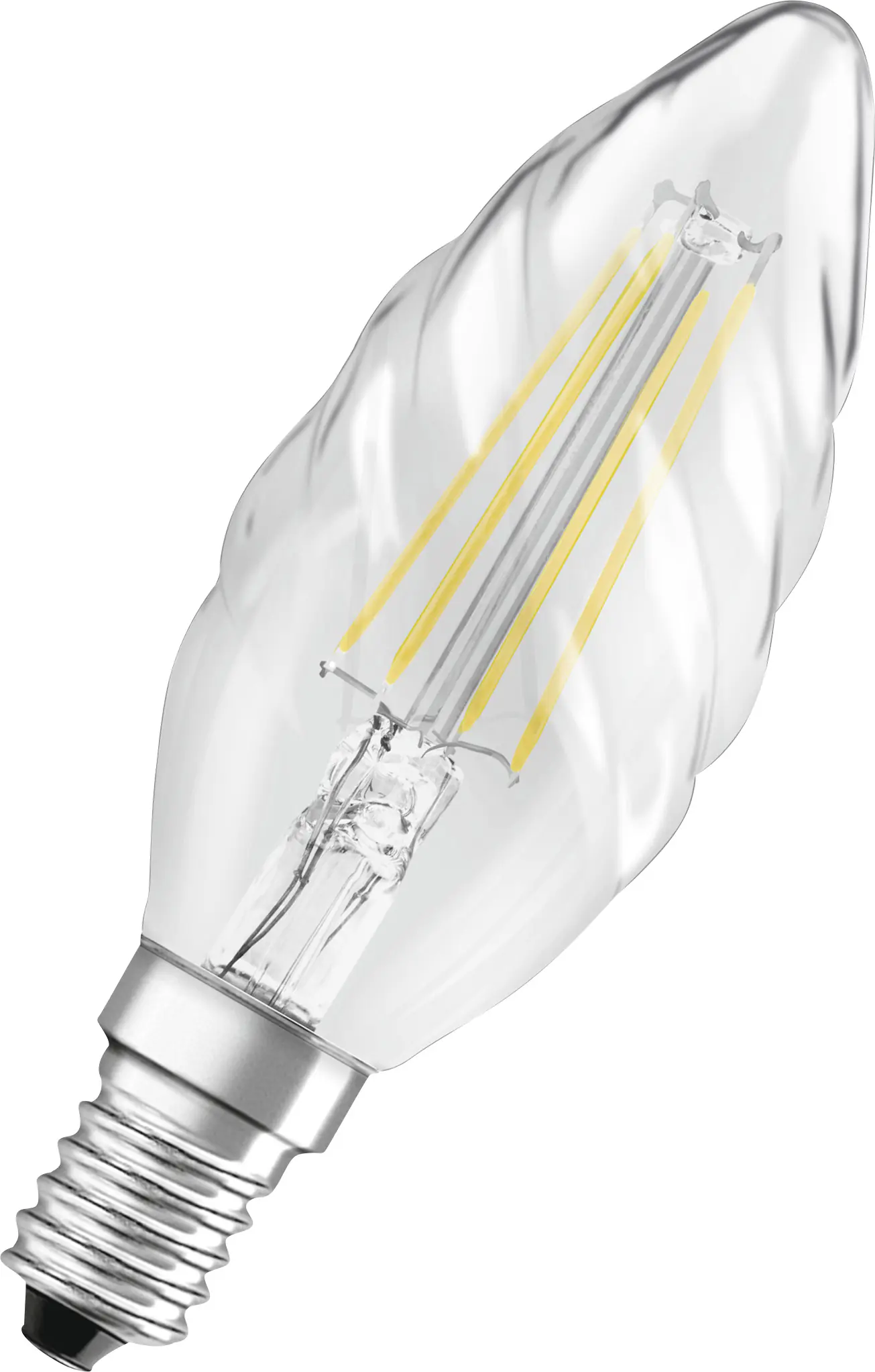 Osram LED Leuchtmittel Classic BW40 E14 4W warmweiß, klar