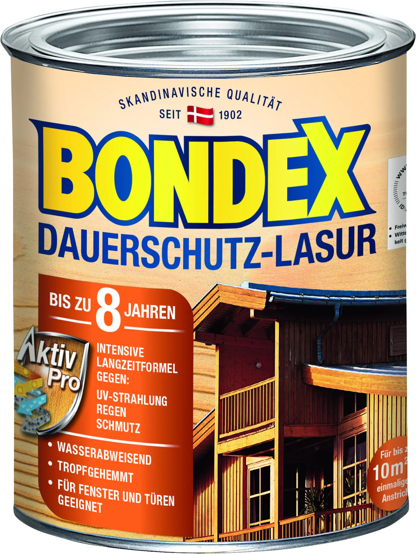 Bondex Dauerschutz Lasur 750 ml eiche
