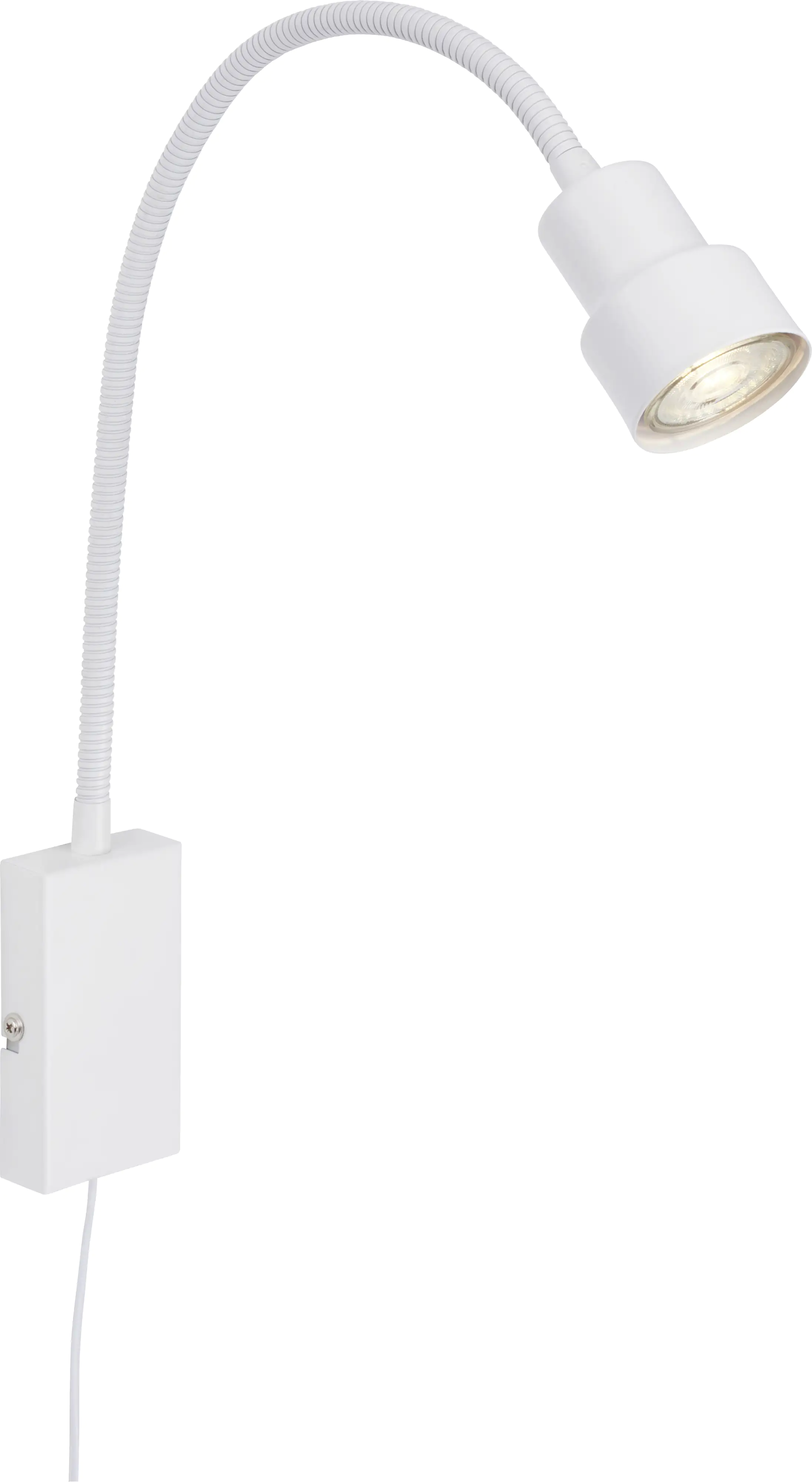 Briloner LED Touch Wandleuchte Tusi weiß 5W, warmweiß Briloner LED Touch Wandleuchte Tusi weiß 5W, warmweiß