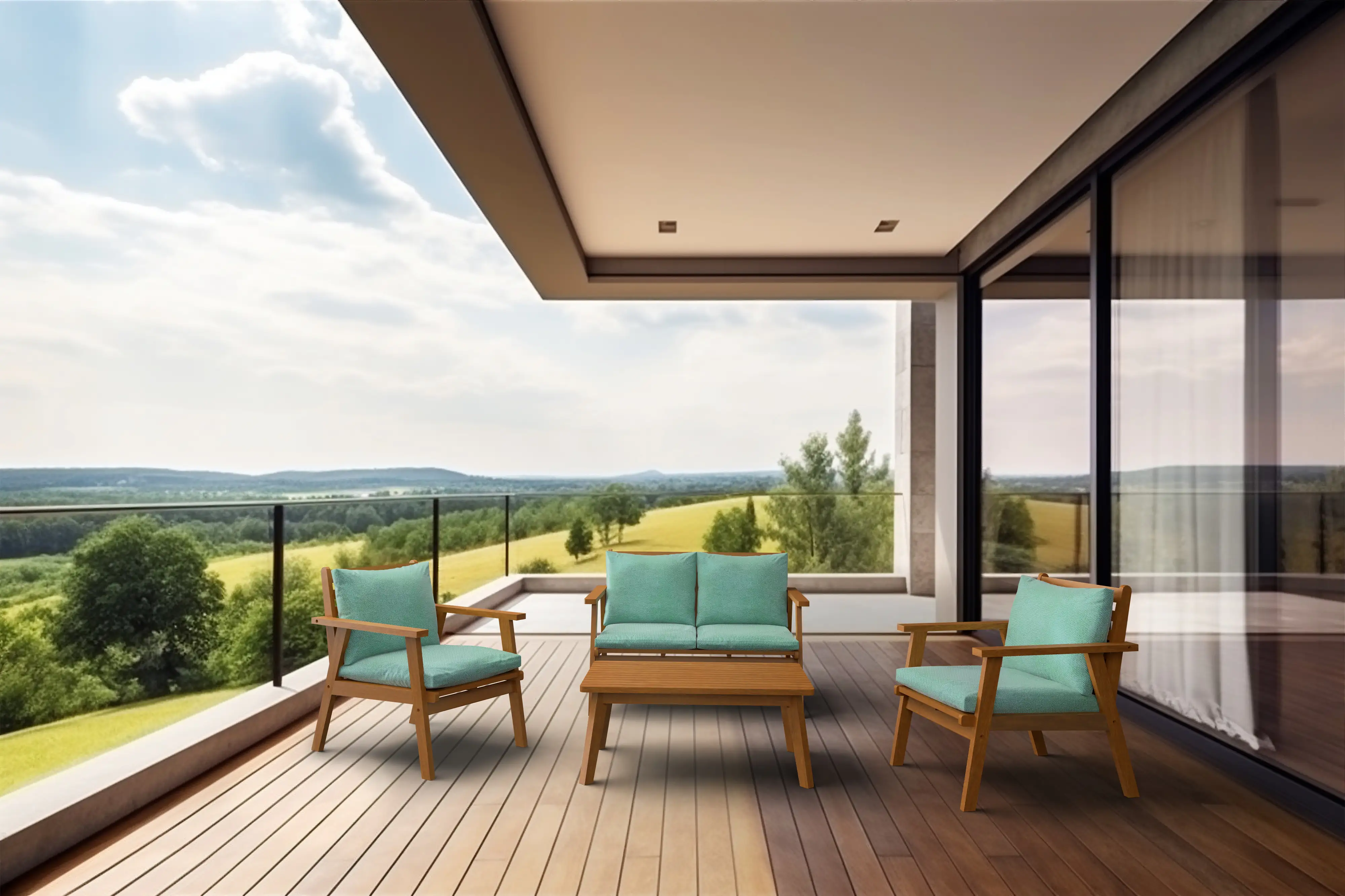 Primaster Loungeset Lovina 4-teilig