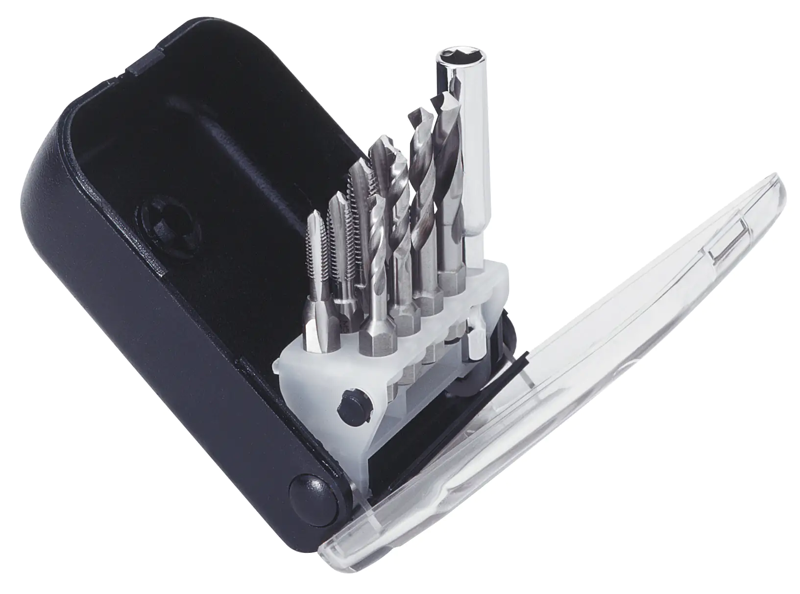 Exact Spiralbohrer Clip Set H Spibo-Bits 3,3 - 6,88 mm Sechskant