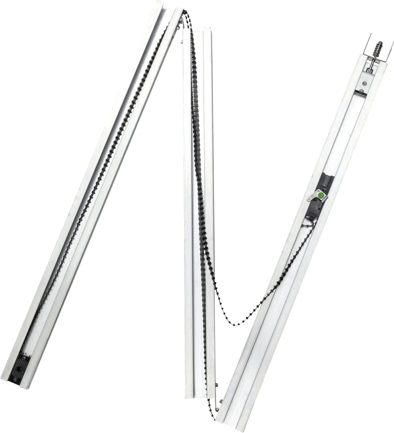 EcoStarMatic Garagen-Sektionaltor 250 x 212,5 cm anthrazitgrau Inkl. Torantrieb Liftronic 700