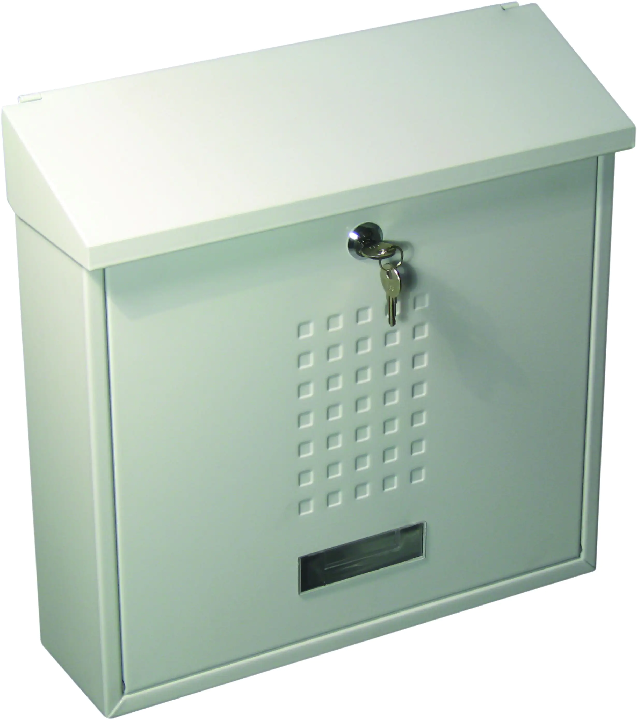 Primaster Briefkasten weiß 36 x 10 x 37 cm