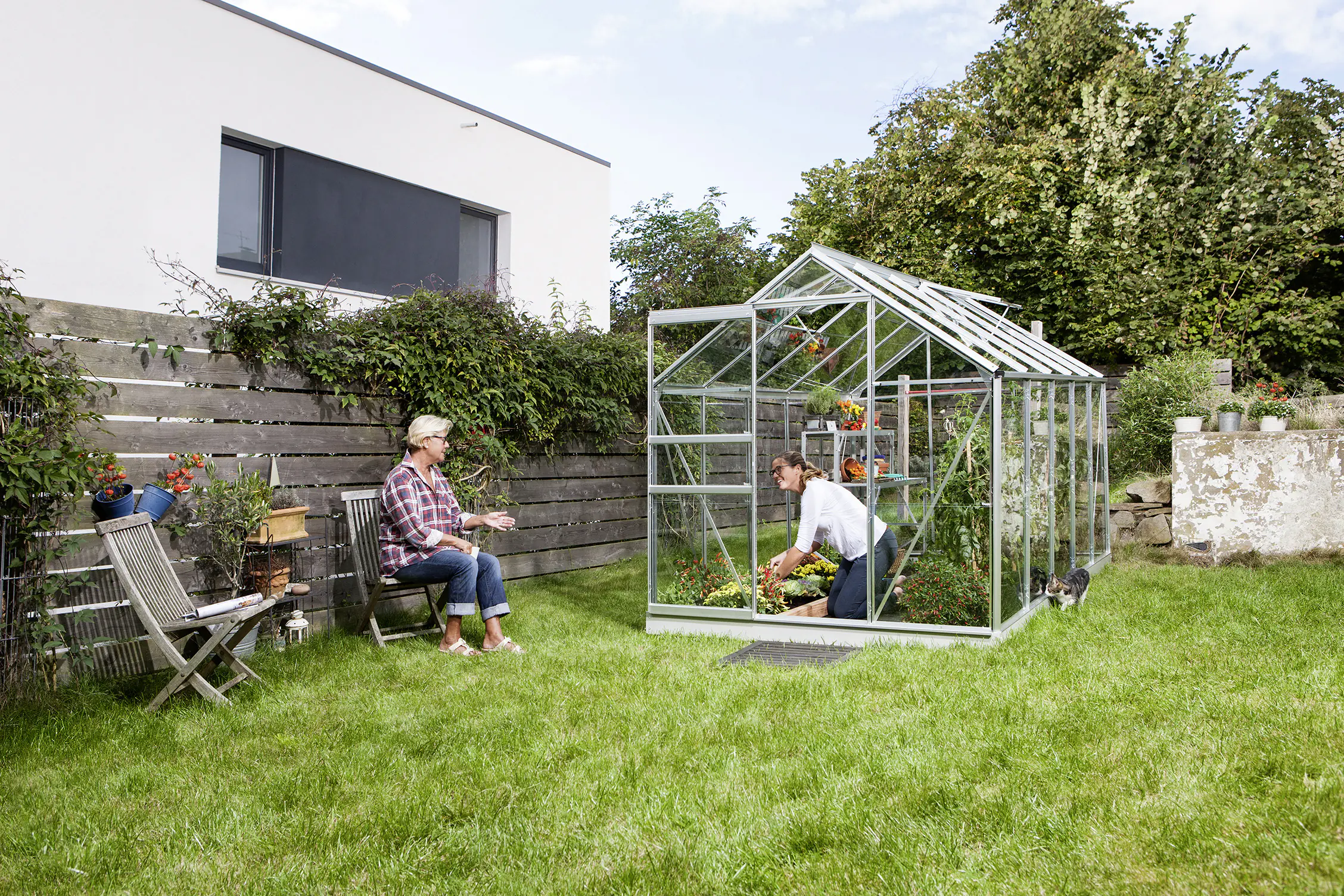 Vitavia Gewächshaus Venus 6200 192 x 317 cm 3 mm ESG